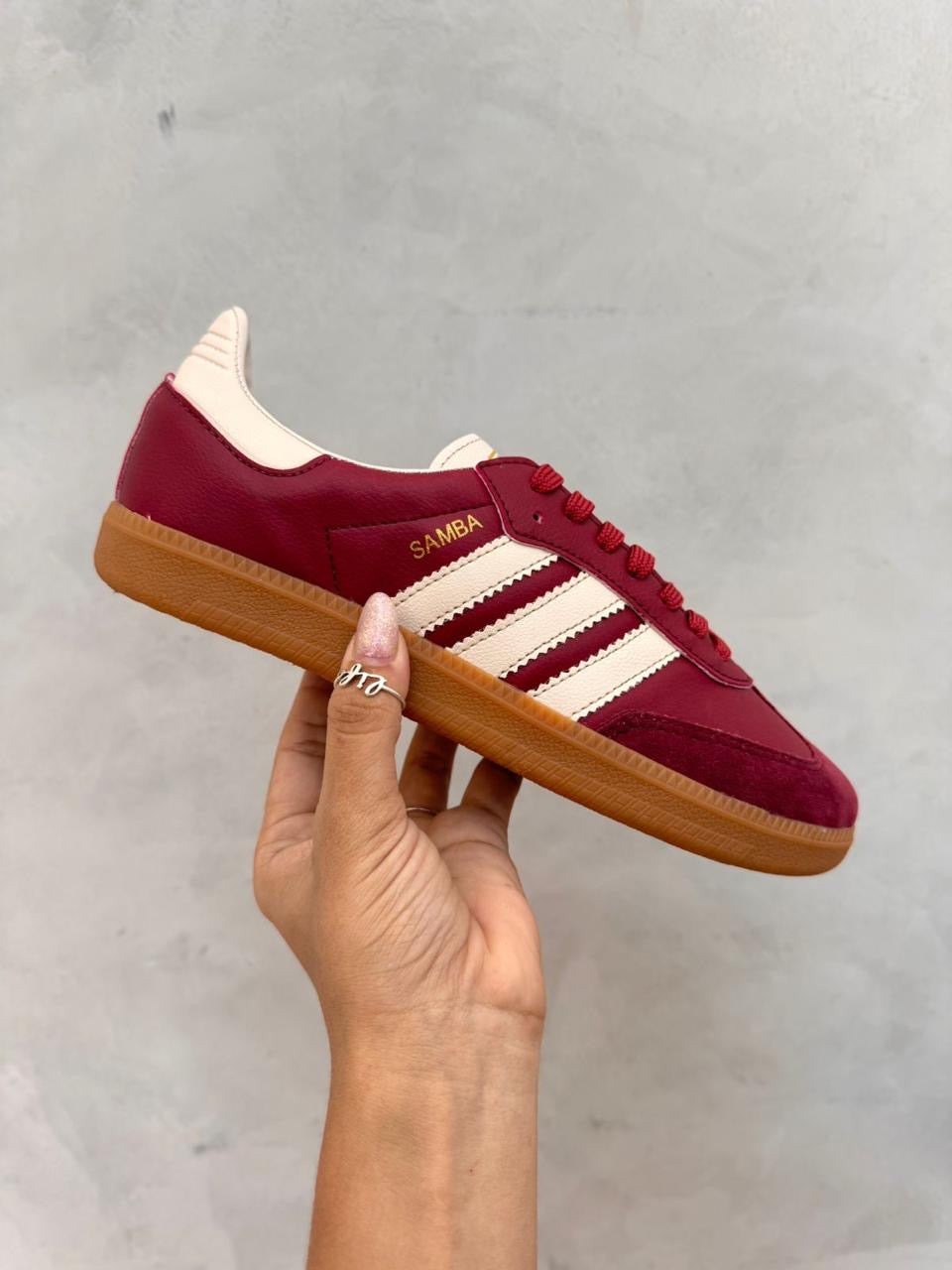 Adidas Originals "Samba" Red Velvet 🇧🇷