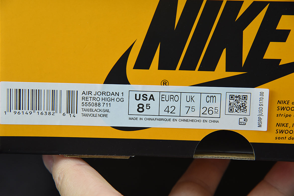 AIR JORDAN 1 HIGH “YELLOW TOE”