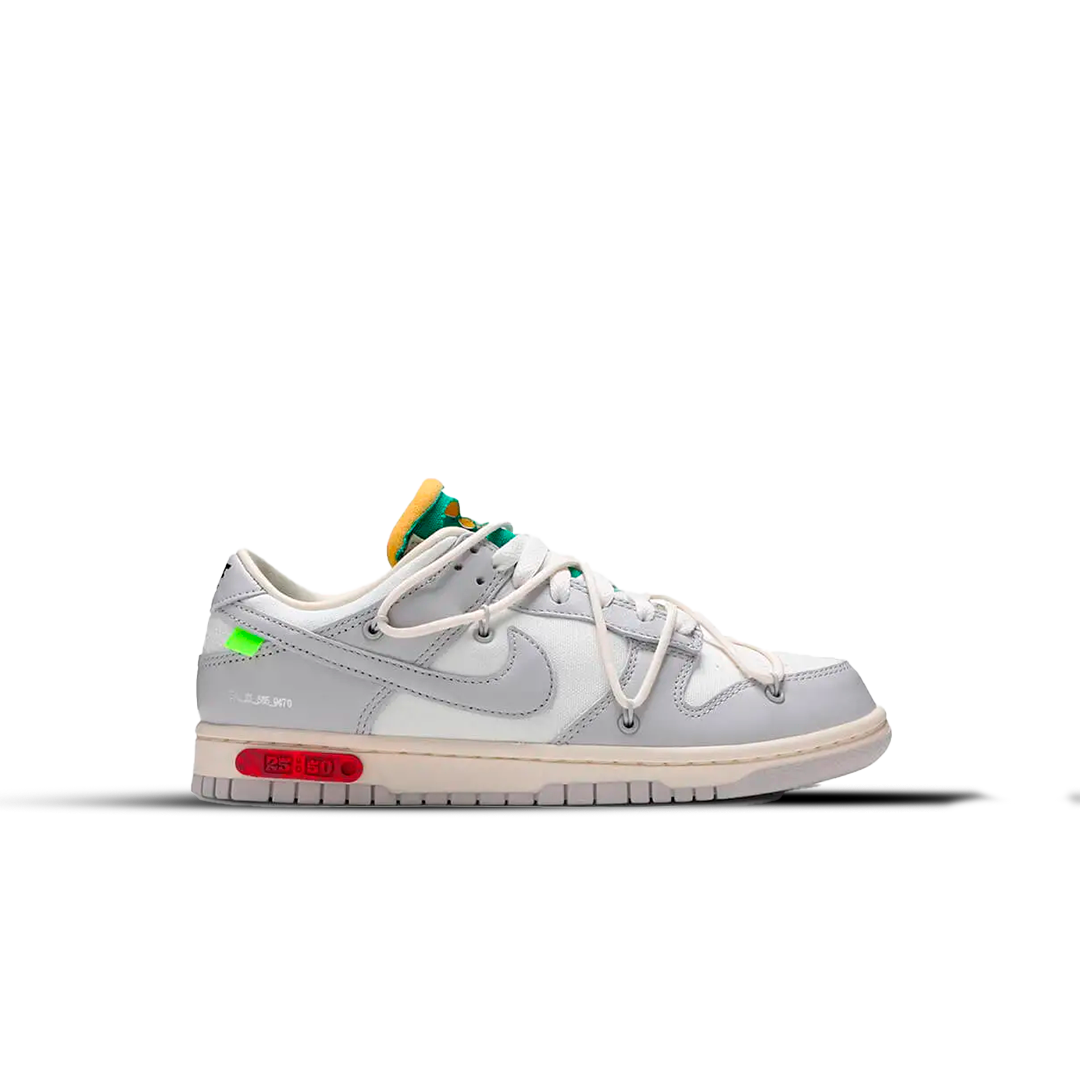 NIKE DUNK  LOW x Off White LOT 25:50