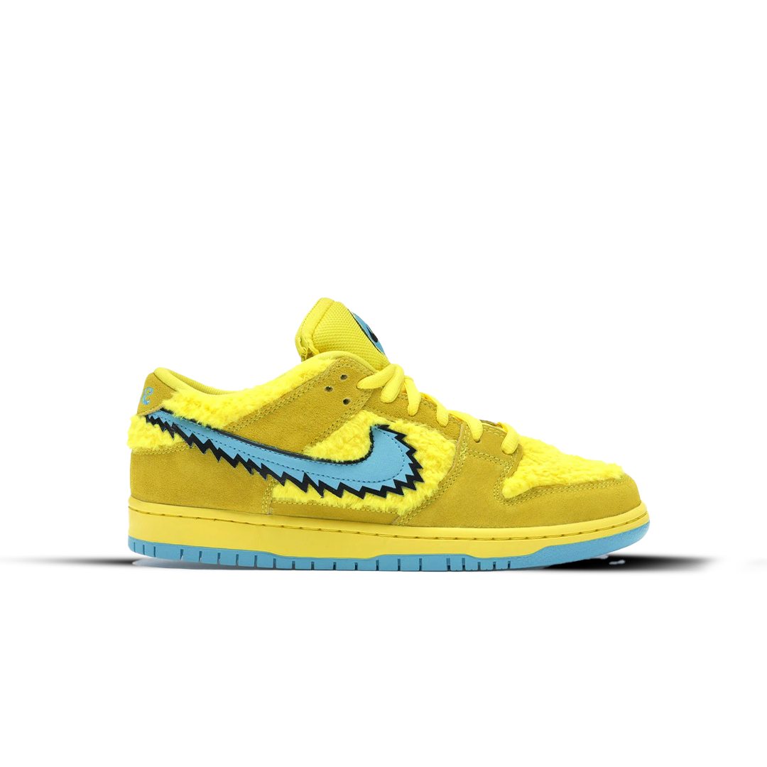 NIKE SB DUNK LOW x GRATEFUL BEAR "YELLOW" - CJ5376-700 🇺🇸