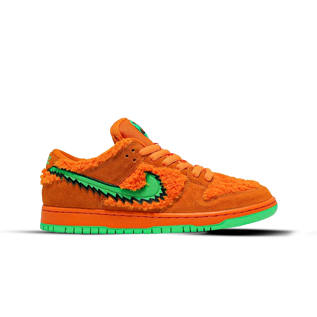 NIKE SB DUNK LOW x GRATEFUL BEAR "ORANGE" - CJ5378-800