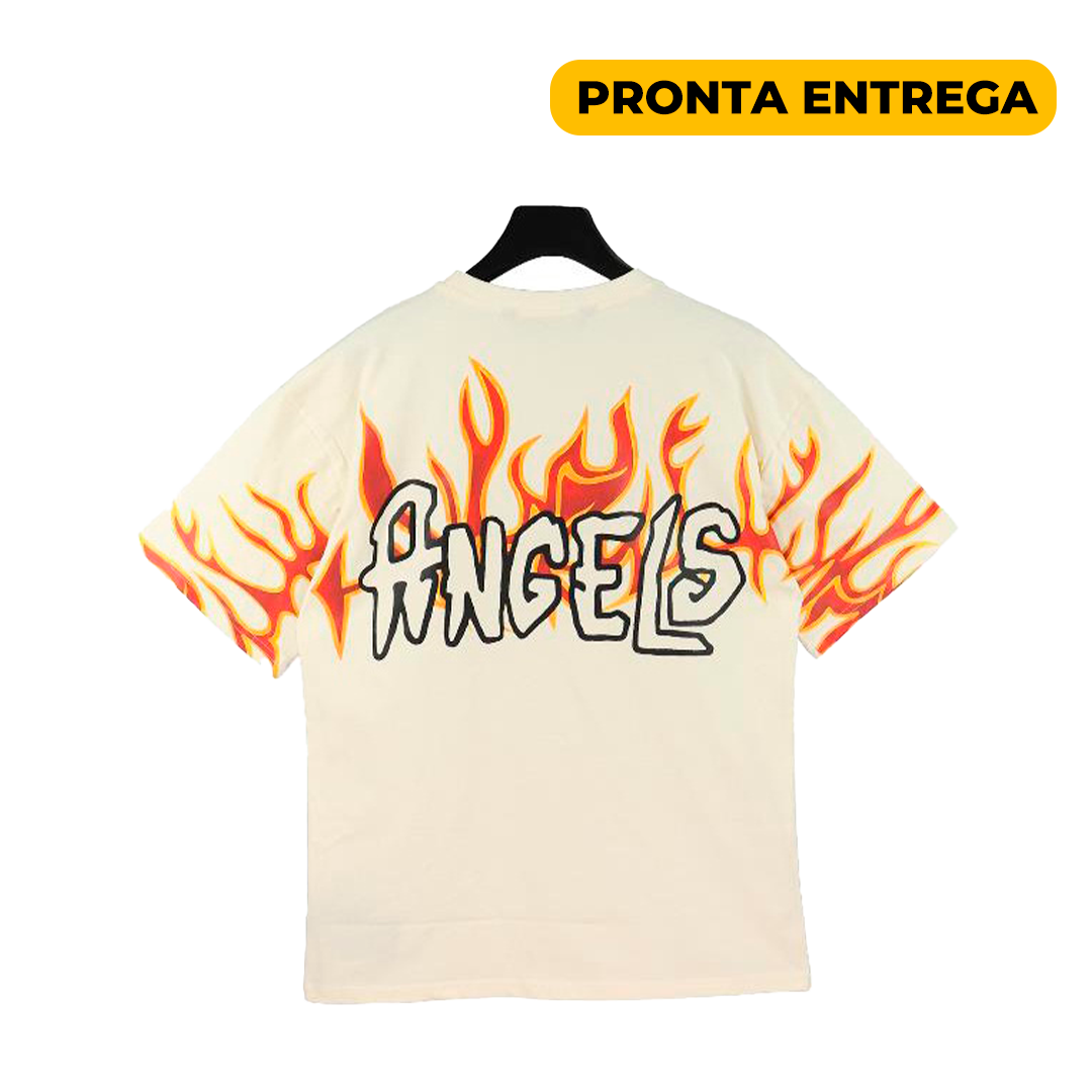 T-Shirt Palm Angels - Fire Graffiti 🇺🇸