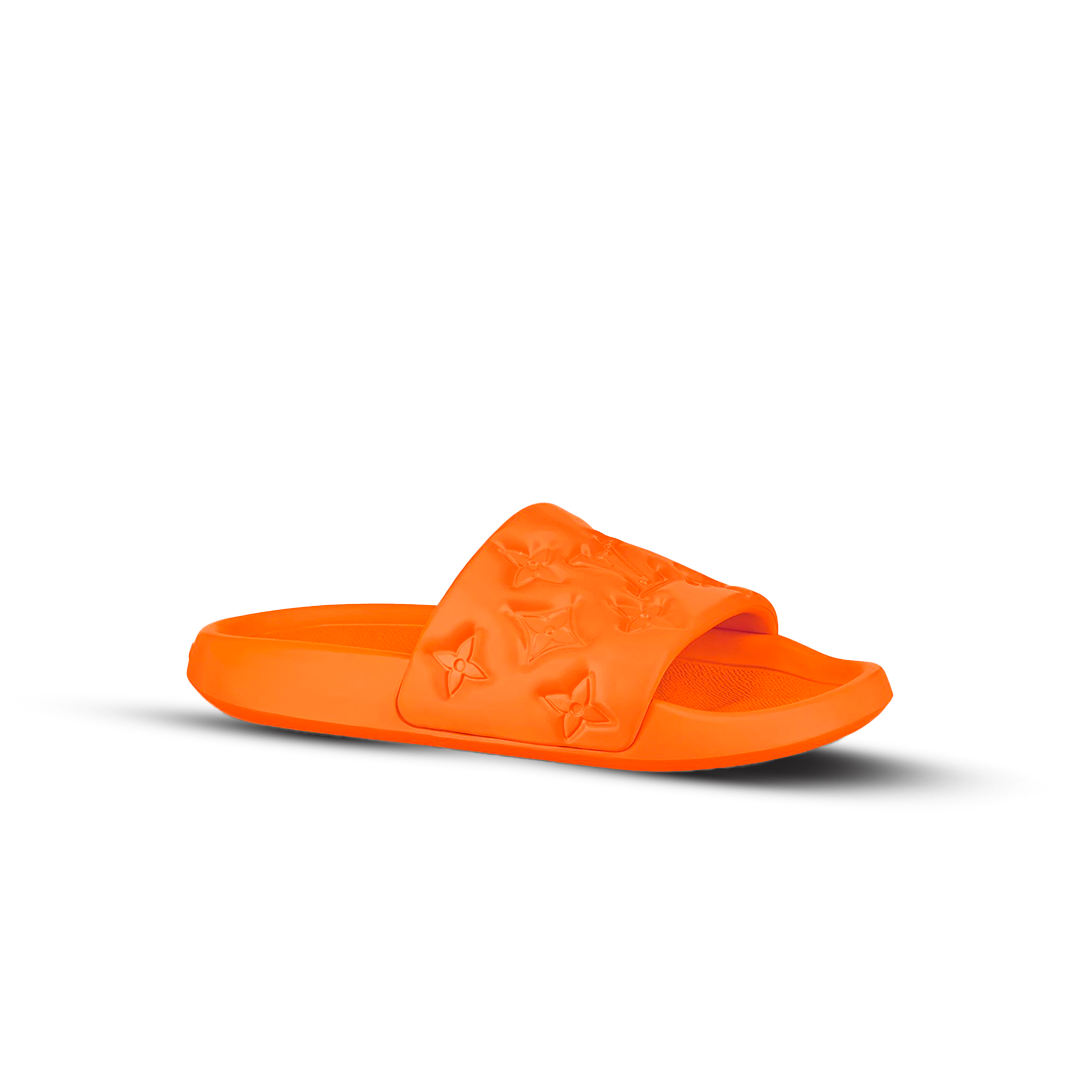 SLIDE LV WATERFRONT "MONOGRAM" ORANGE 🇺🇸