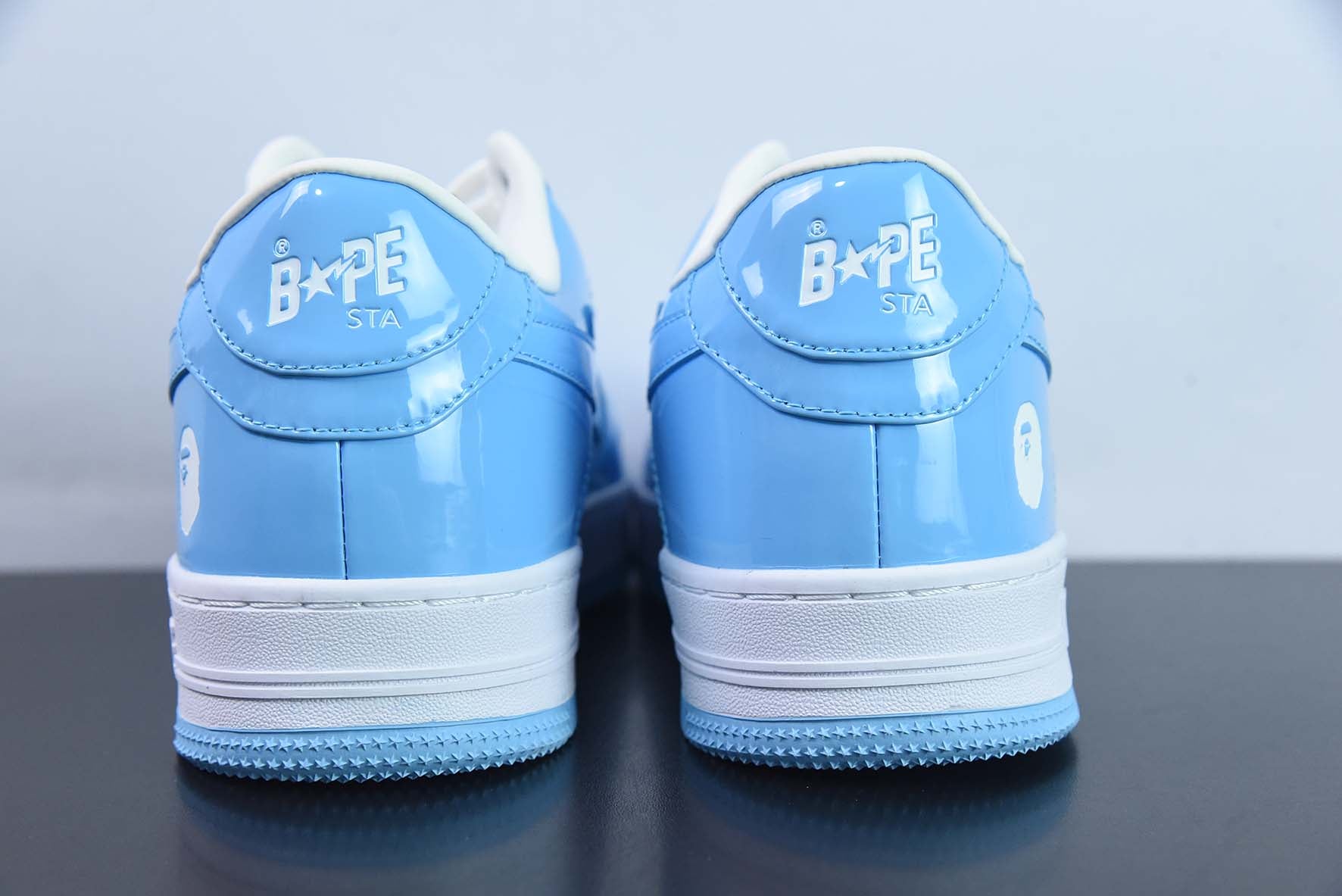 BAPE STA TO LOW "BABY BLUE"