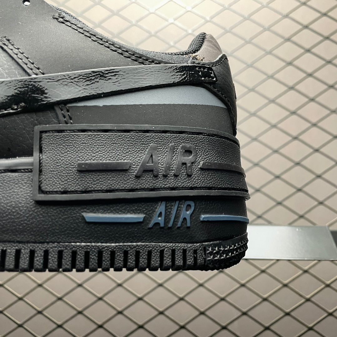 AIR FORCE 1  SHADOW 'TRIPLE BLACK' - FB7582-001   🇺🇸