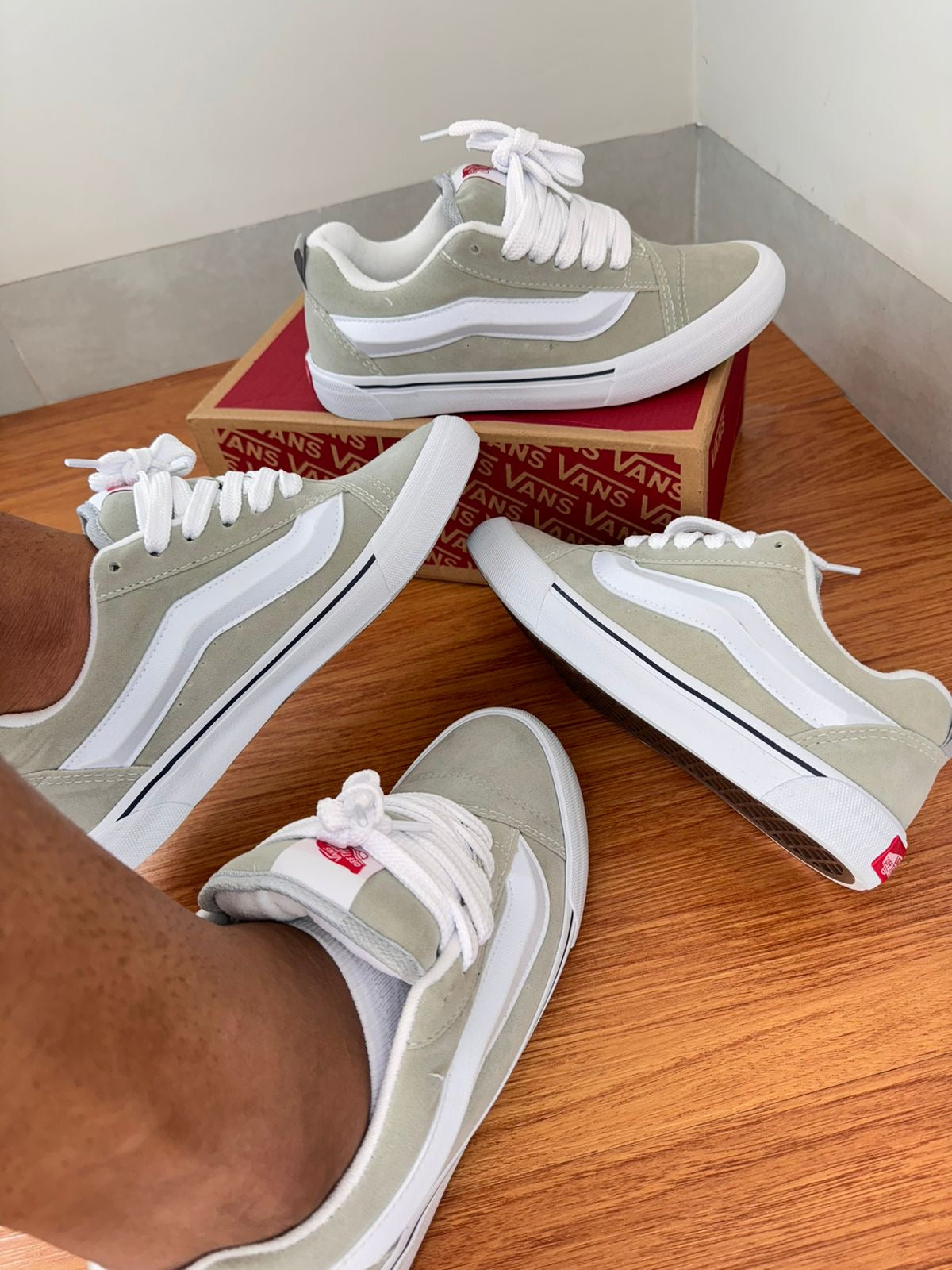 Vans Knu Skool "Grey" 🇧🇷