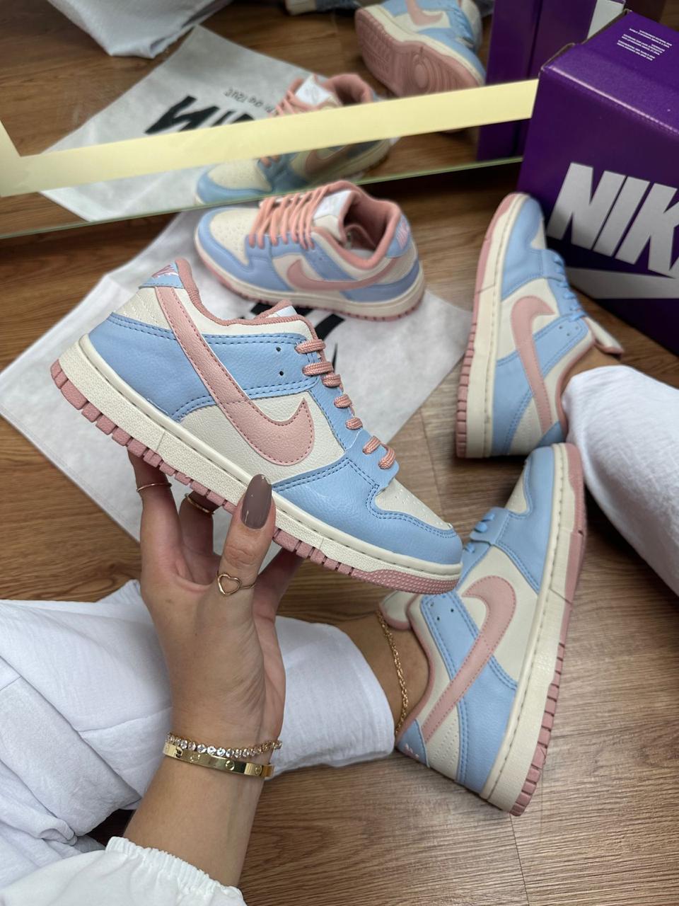 Nike Dunk Low "Baby Blue & Pink" 🇧🇷