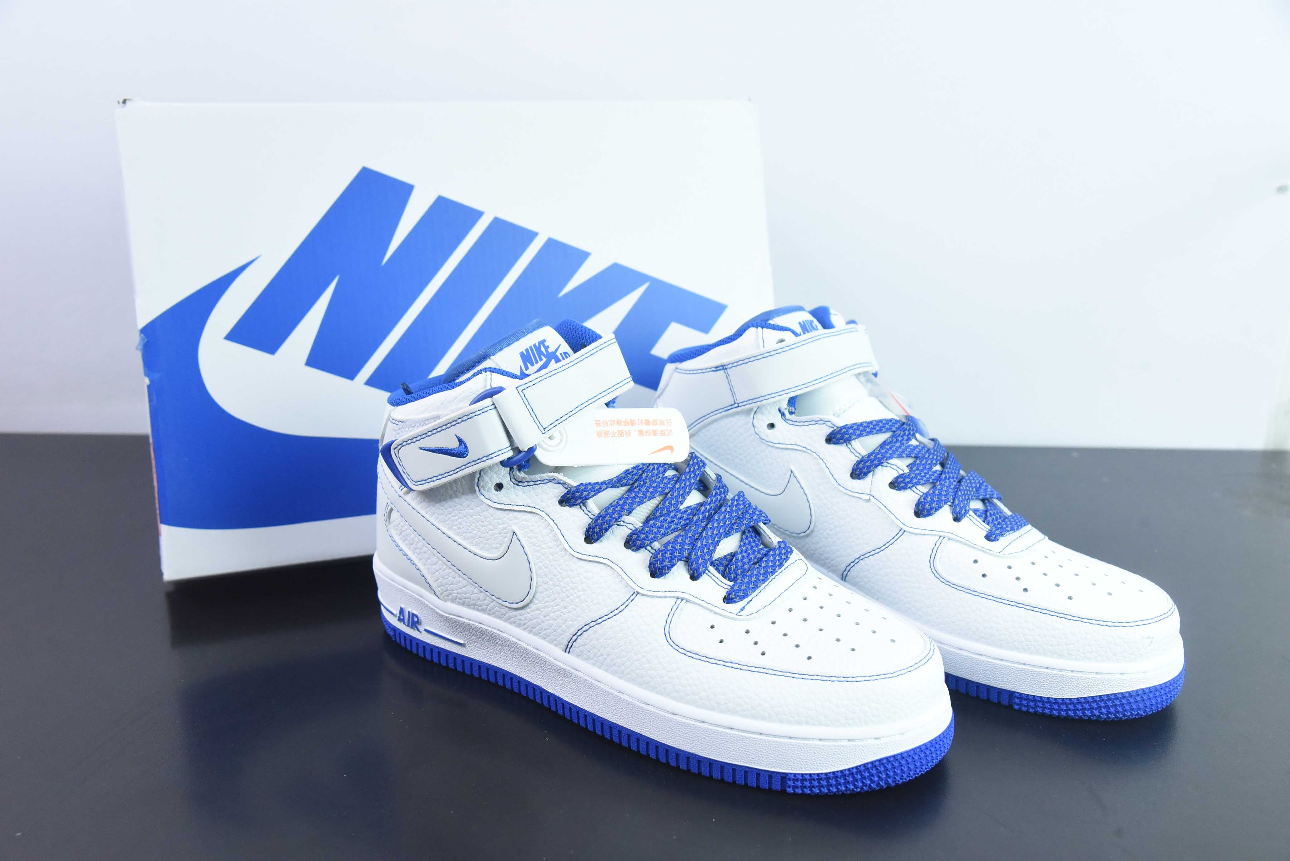 AIR FORCE 1 HIGH "WHITE/BLUE"