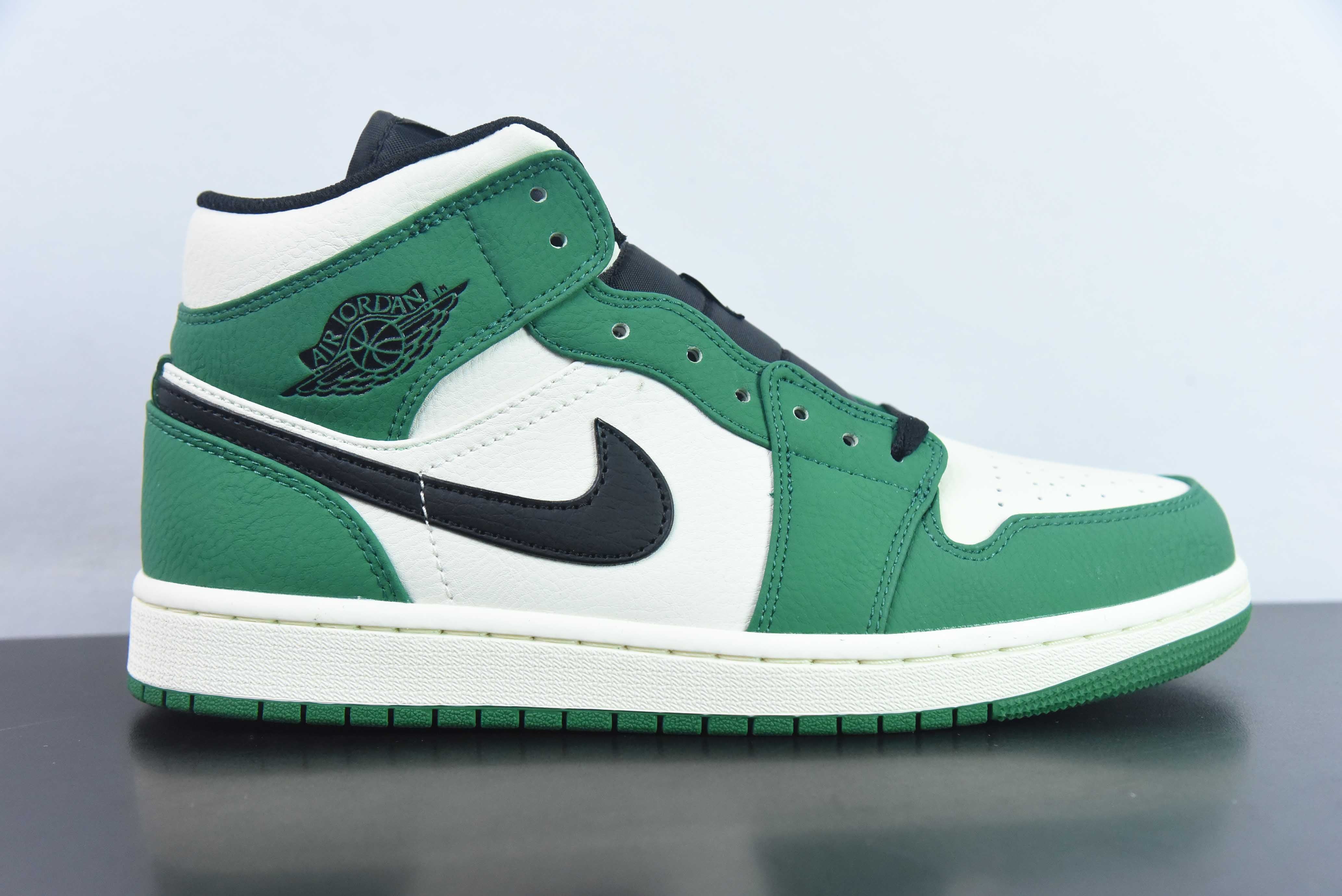 AIR JORDAN 1 MID RETRO "GREEN"