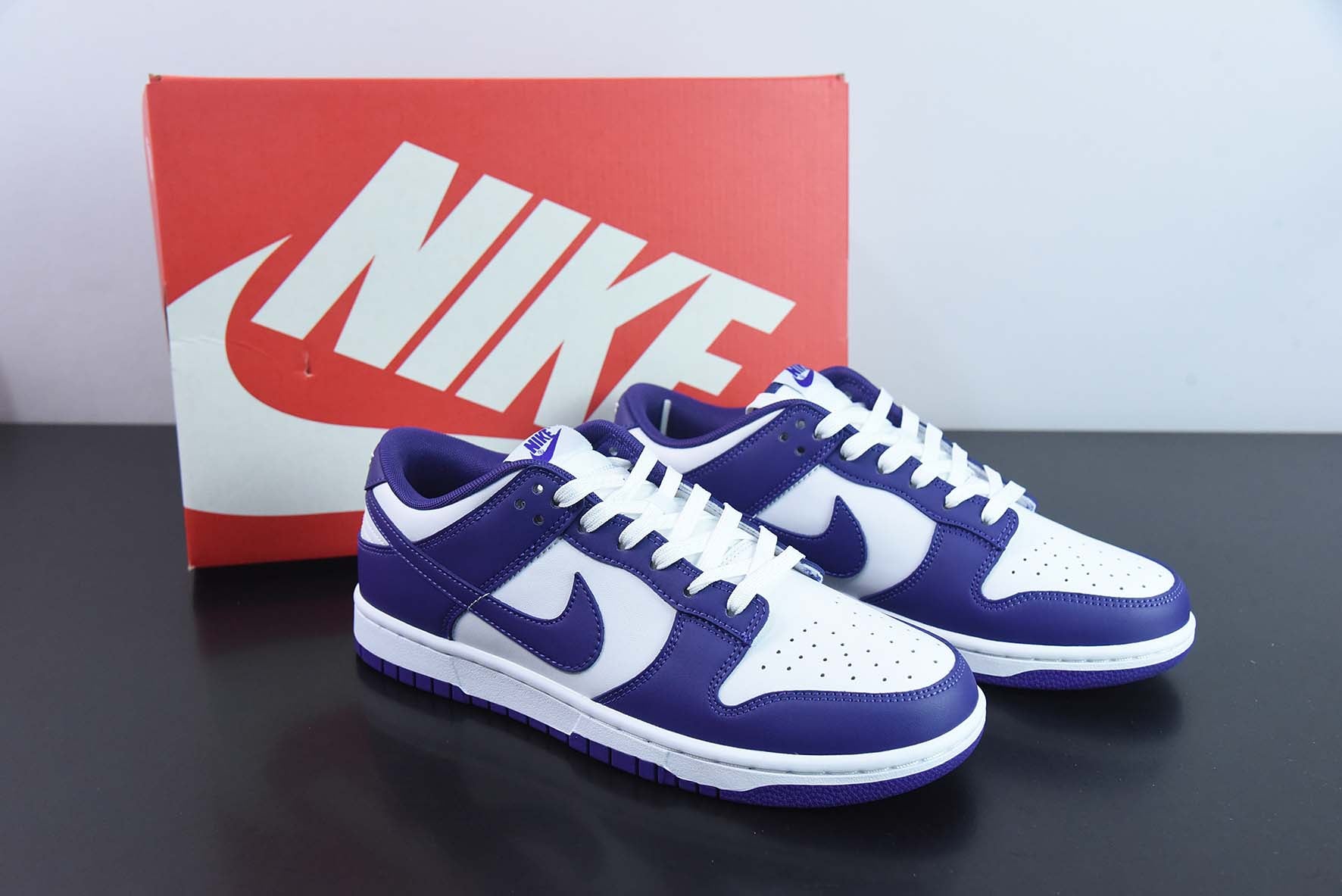 NIKE DUNK LOW RETRO "CHAMPION PURPLE" - DD1391-104