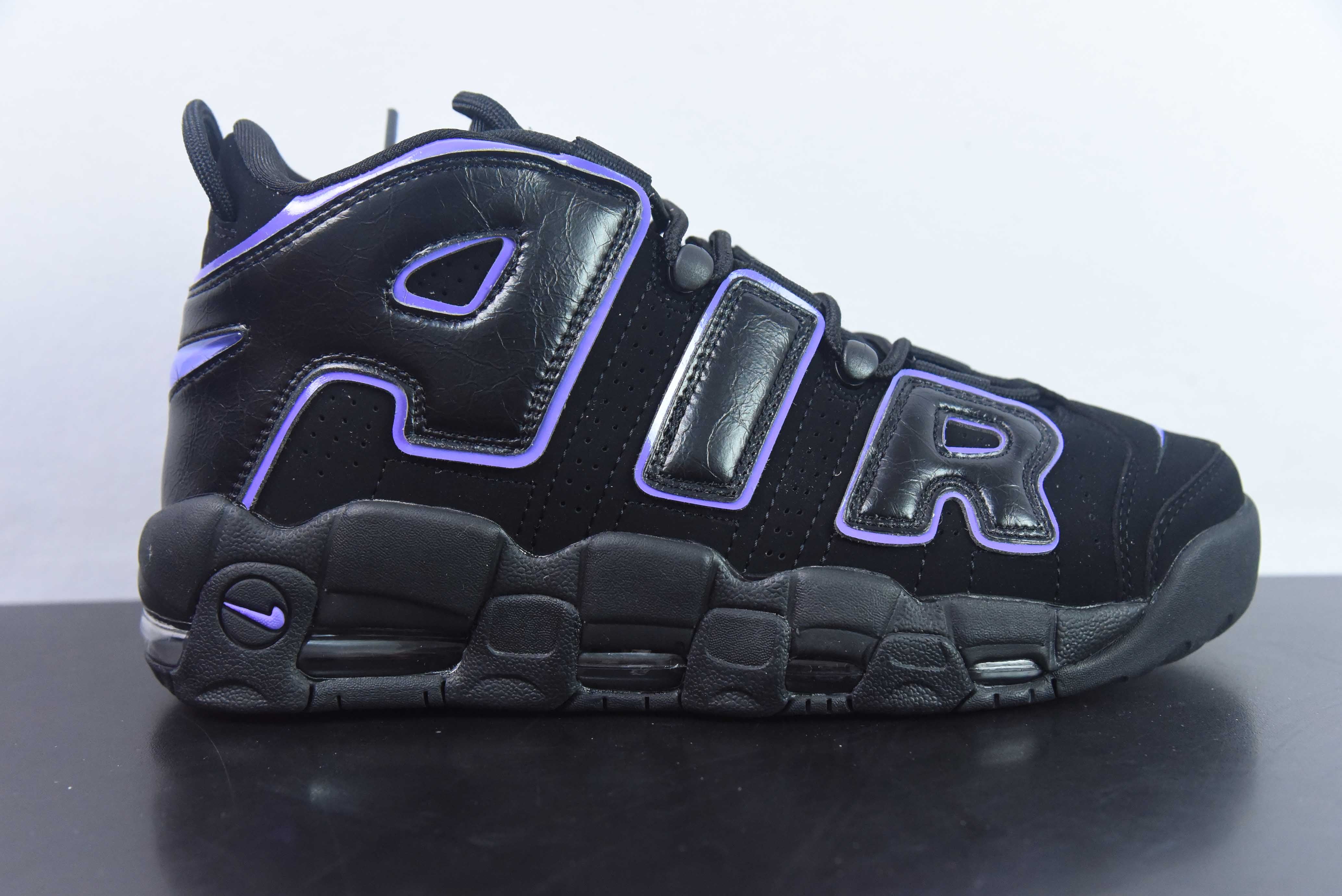 NIKE AIR MORE UPTEMPO 96 (BLACK/PURPLE)