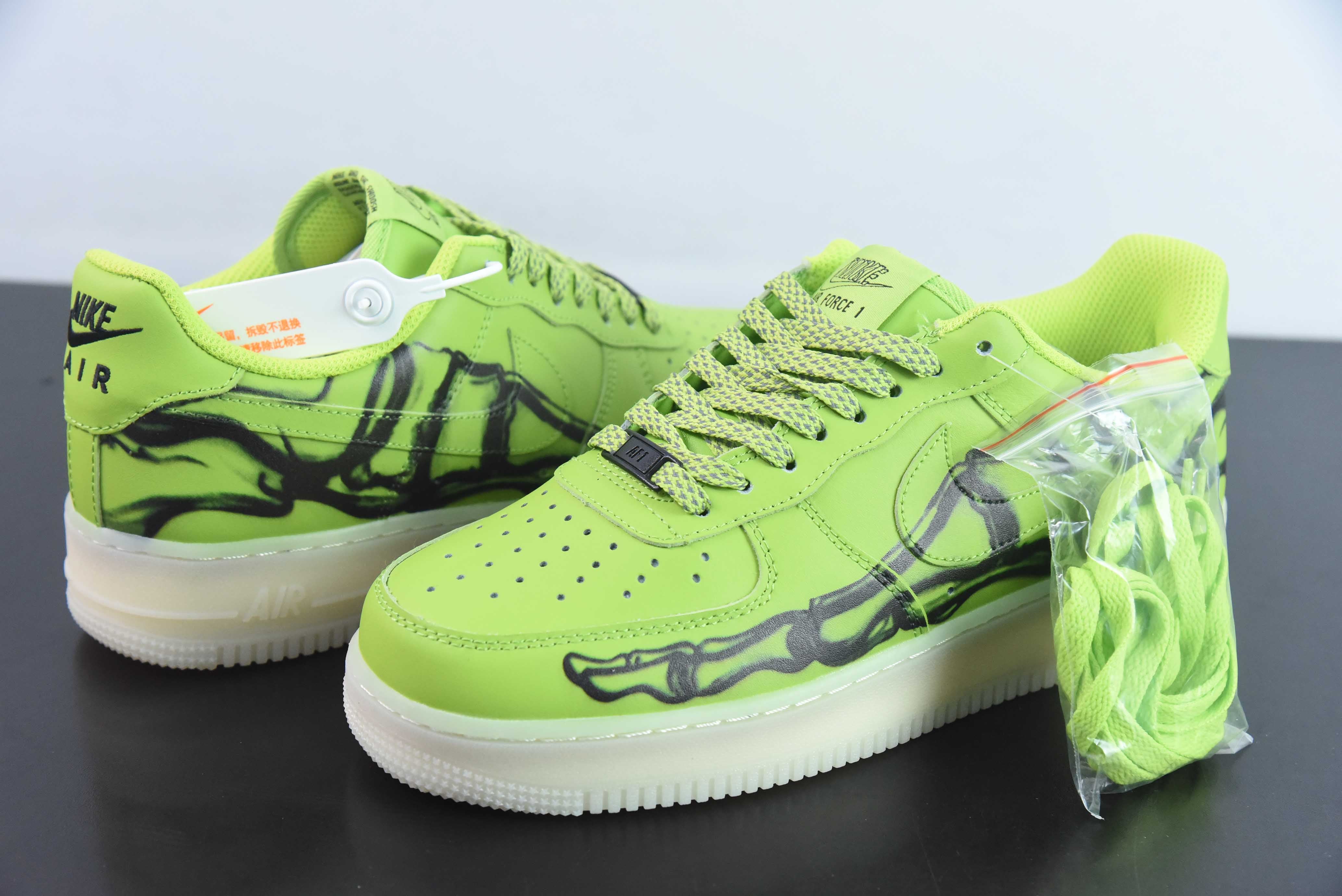 AIR FORCE 1  '07 “SKELETON GREEN” CW2288-111