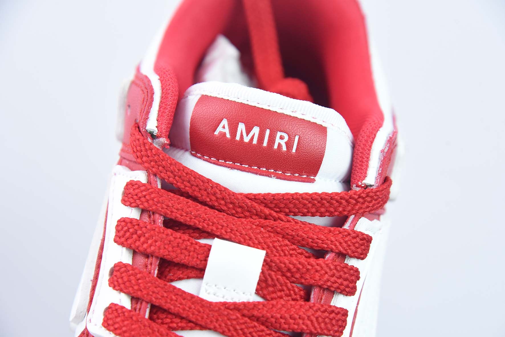 SNEAKER AMIRI SKELETON LOW-SKEL "RED"