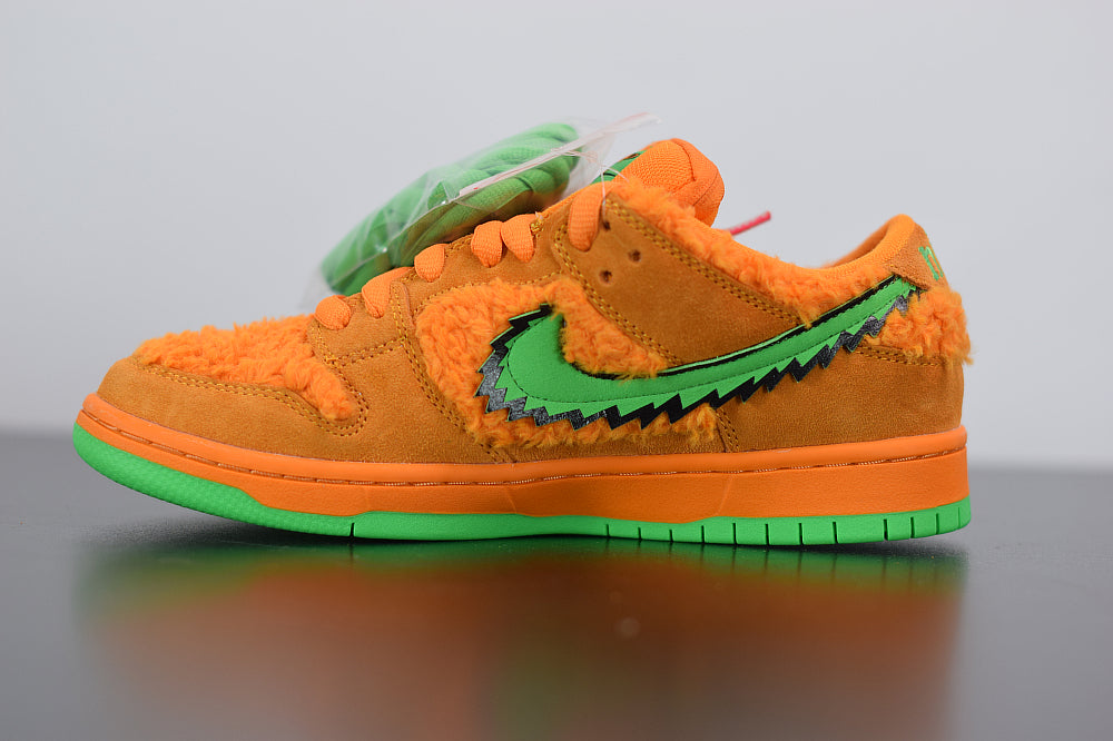 NIKE SB DUNK LOW x GRATEFUL BEAR "ORANGE" - CJ5378-800