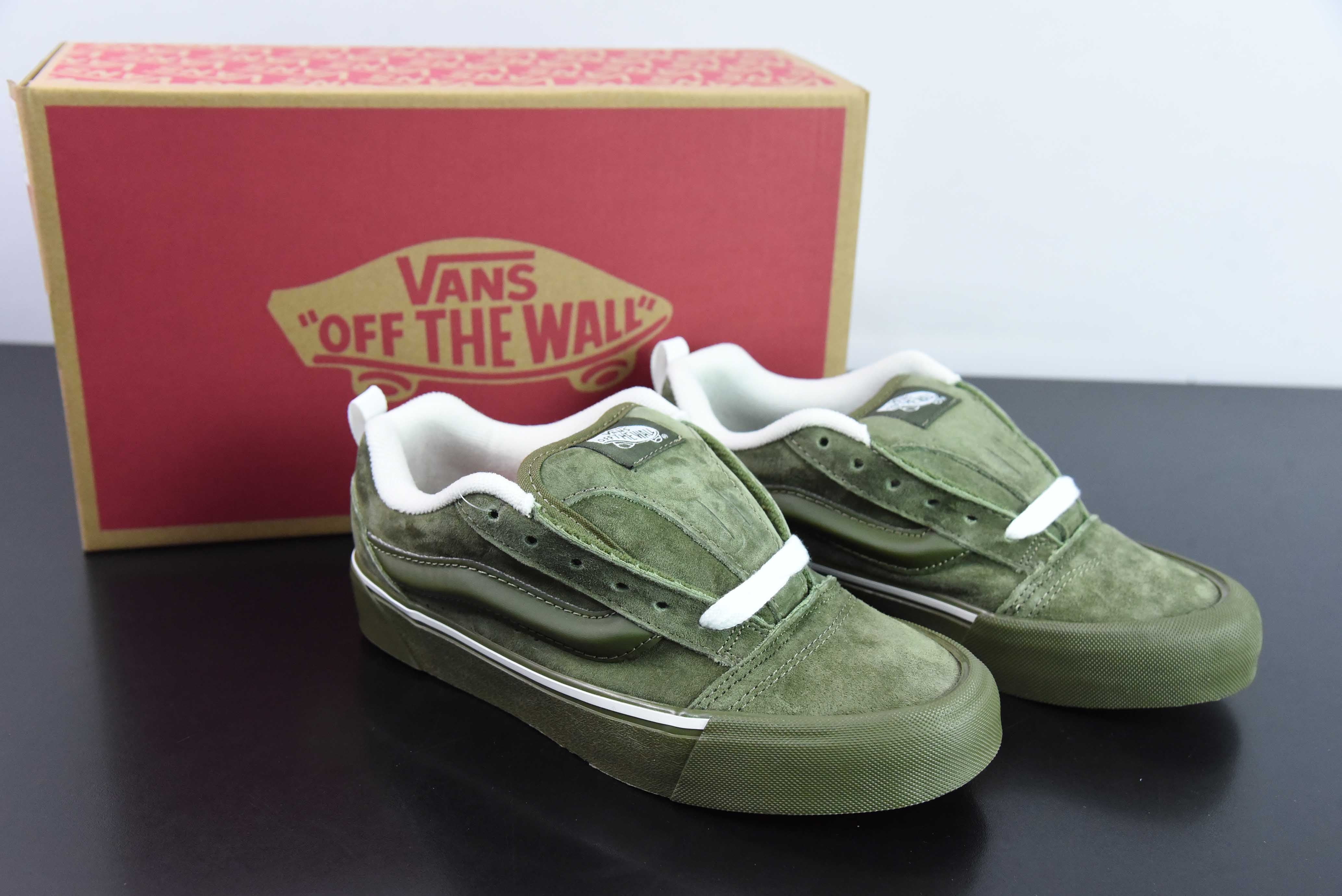 VANS IMRAN POTATO X KNU-SKOOL MILITARY GREEN