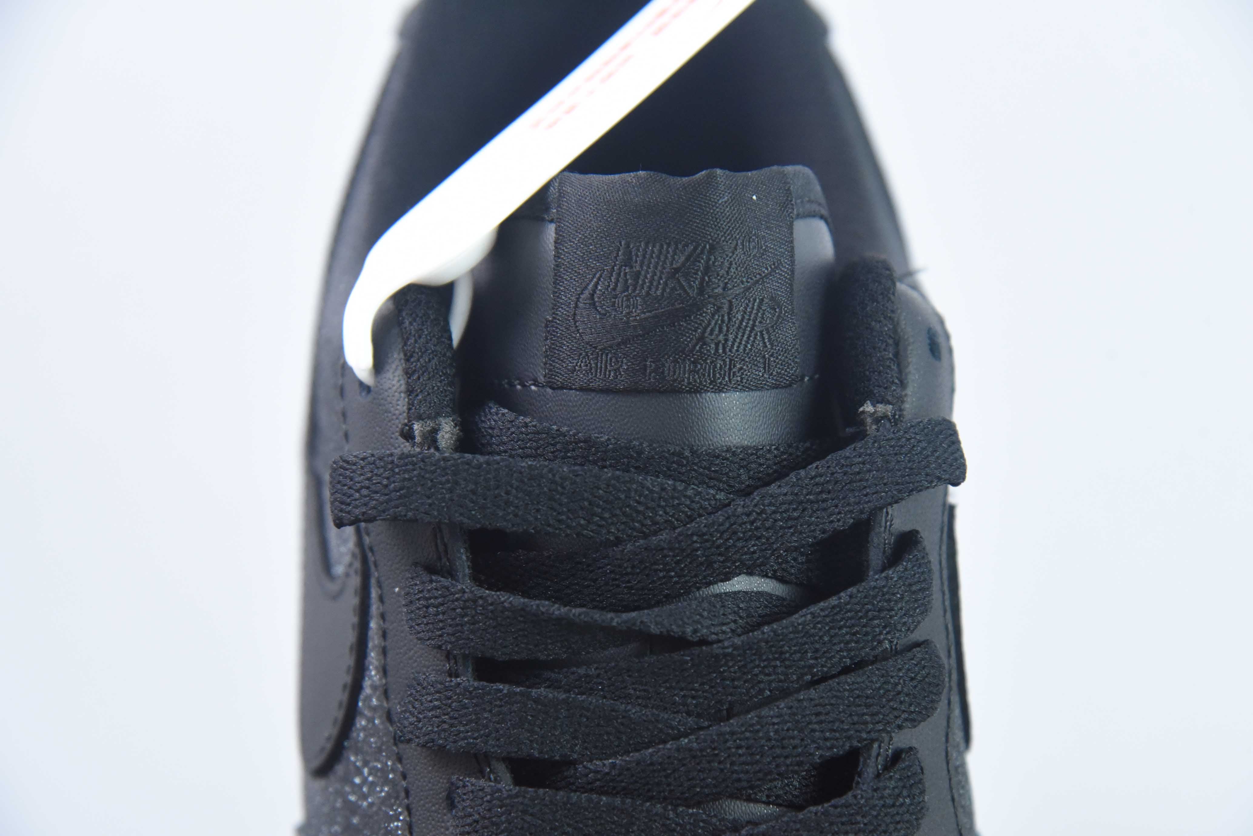 AIR FORCE 1 LOW '07  "BLACK SUEDE"