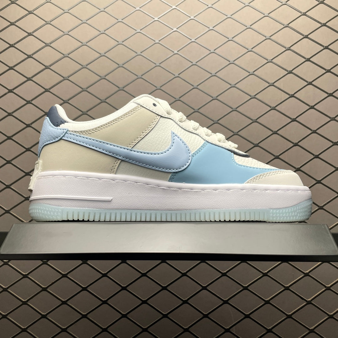 AIR FORCE 1  SHADOW 'GLACIER BLUE/NAVY' - DZ1847-107  🇺🇸