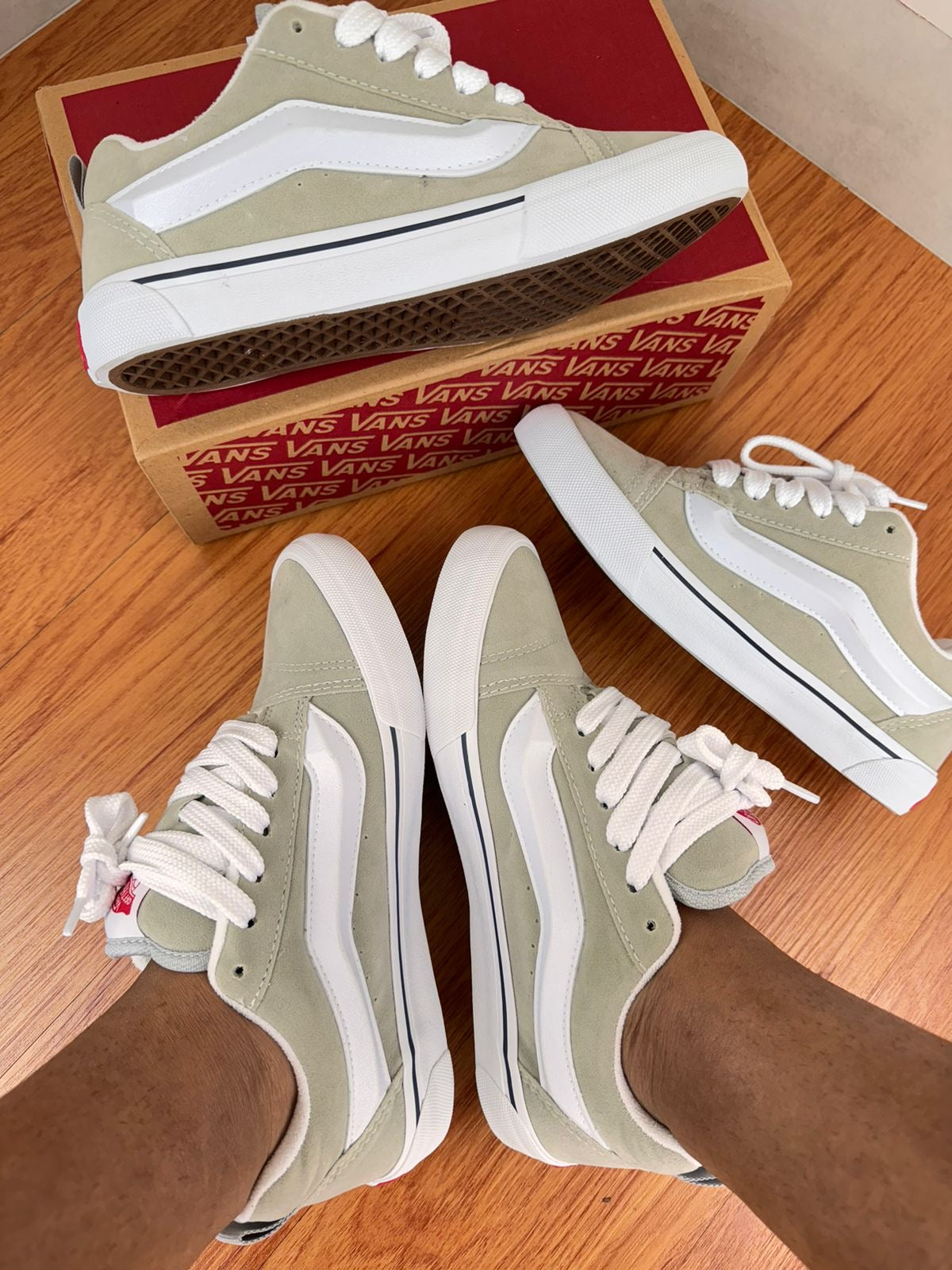 Vans Knu Skool "Grey" 🇧🇷