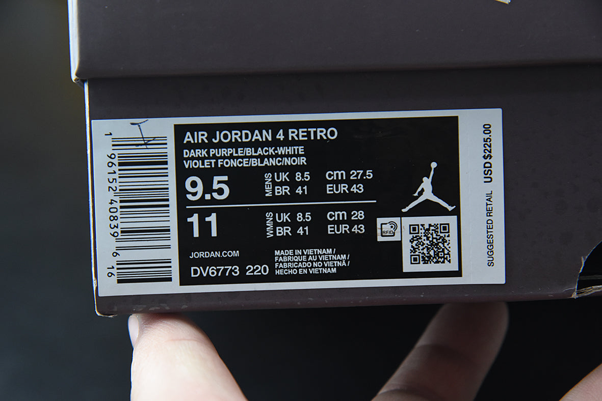 AIR JORDAN 4 x A MA MANIÉRE "VIOLET ORE" - DV6773-220