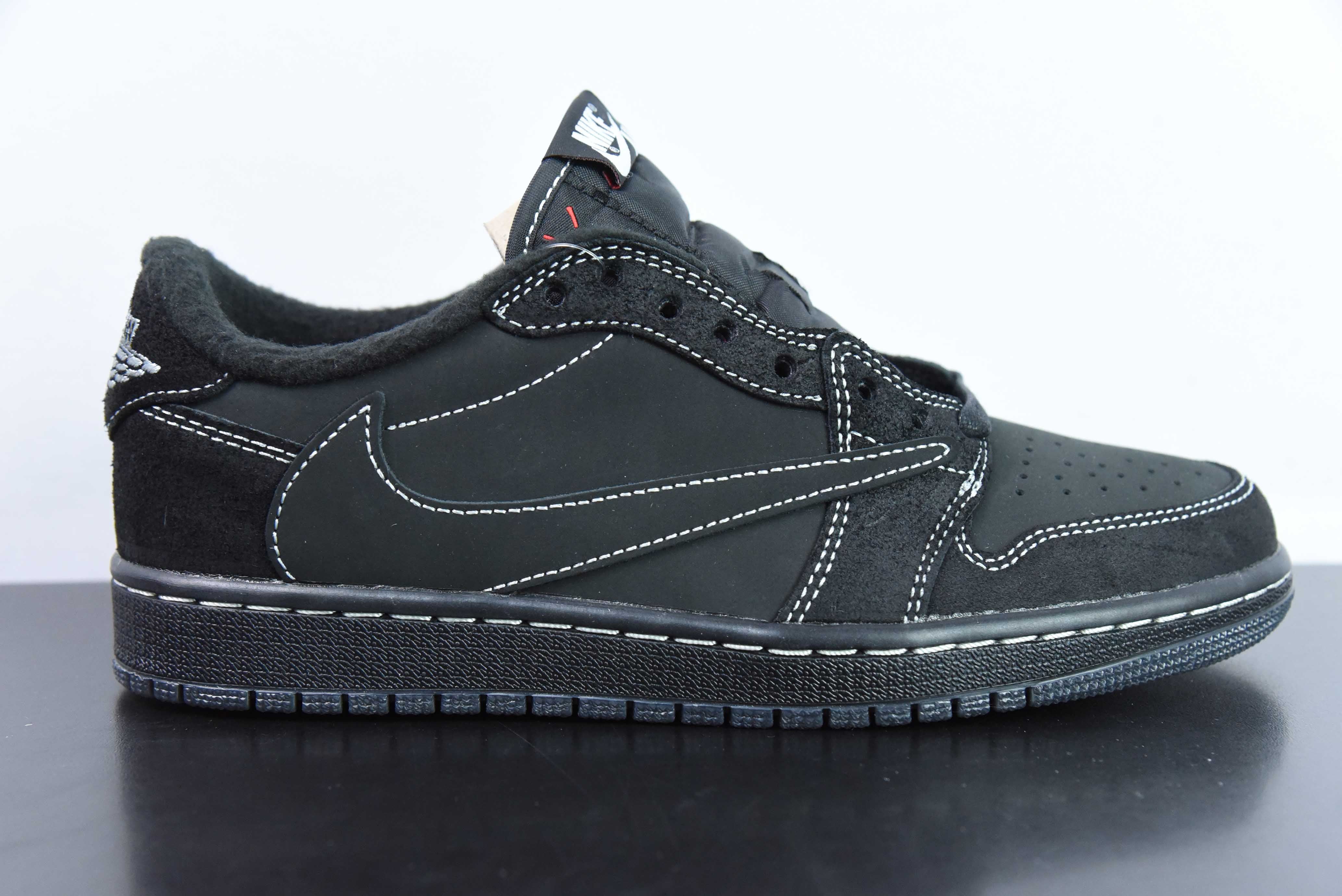 AIR JORDAN 1 LOW OG X TRAVIS SCOTT "BLACK PHANTOM" - DM7866-001