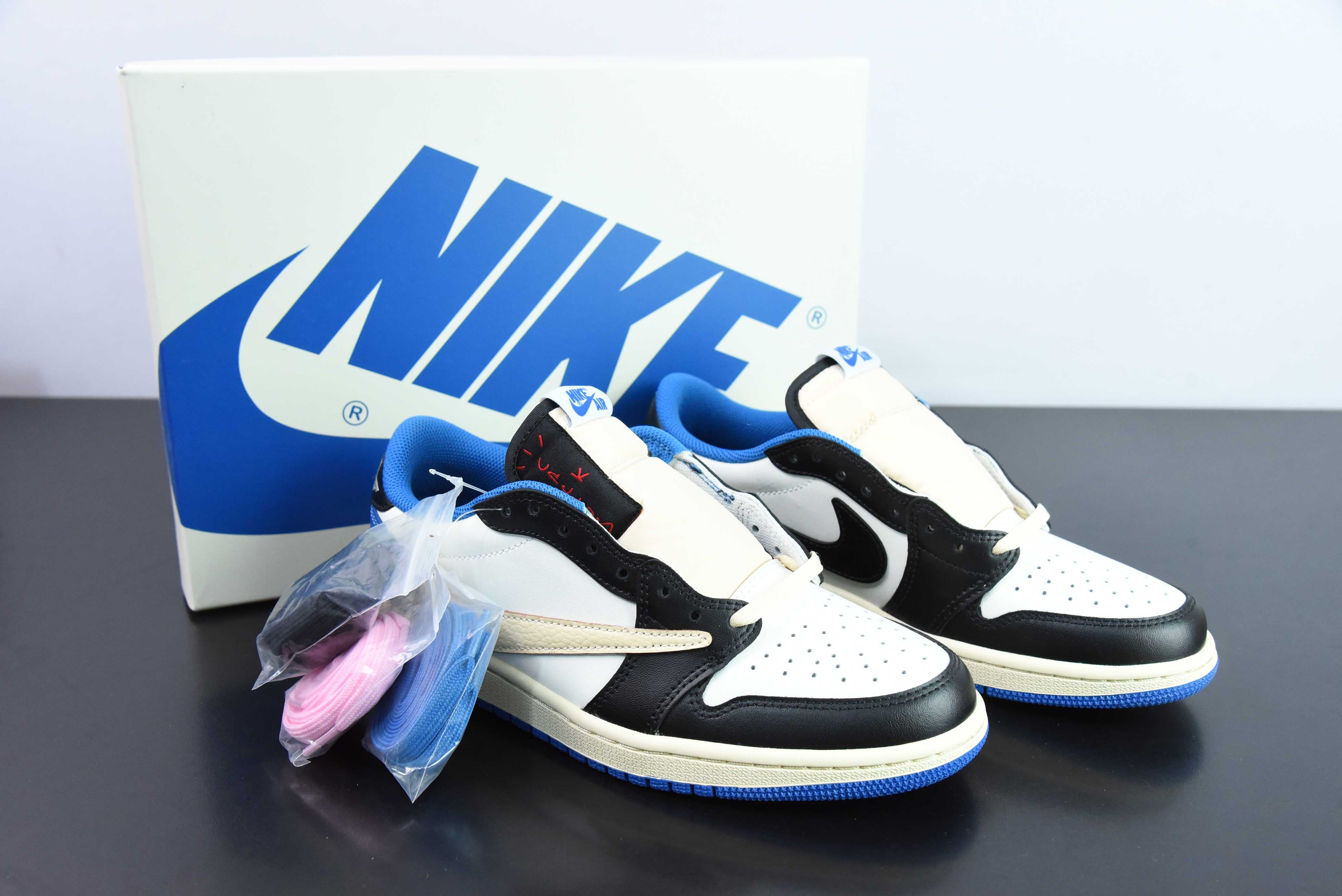 AIR JORDAN 1 LOW OG X TRAVIS SCOTT "FRAGMENT" - DM7866-140