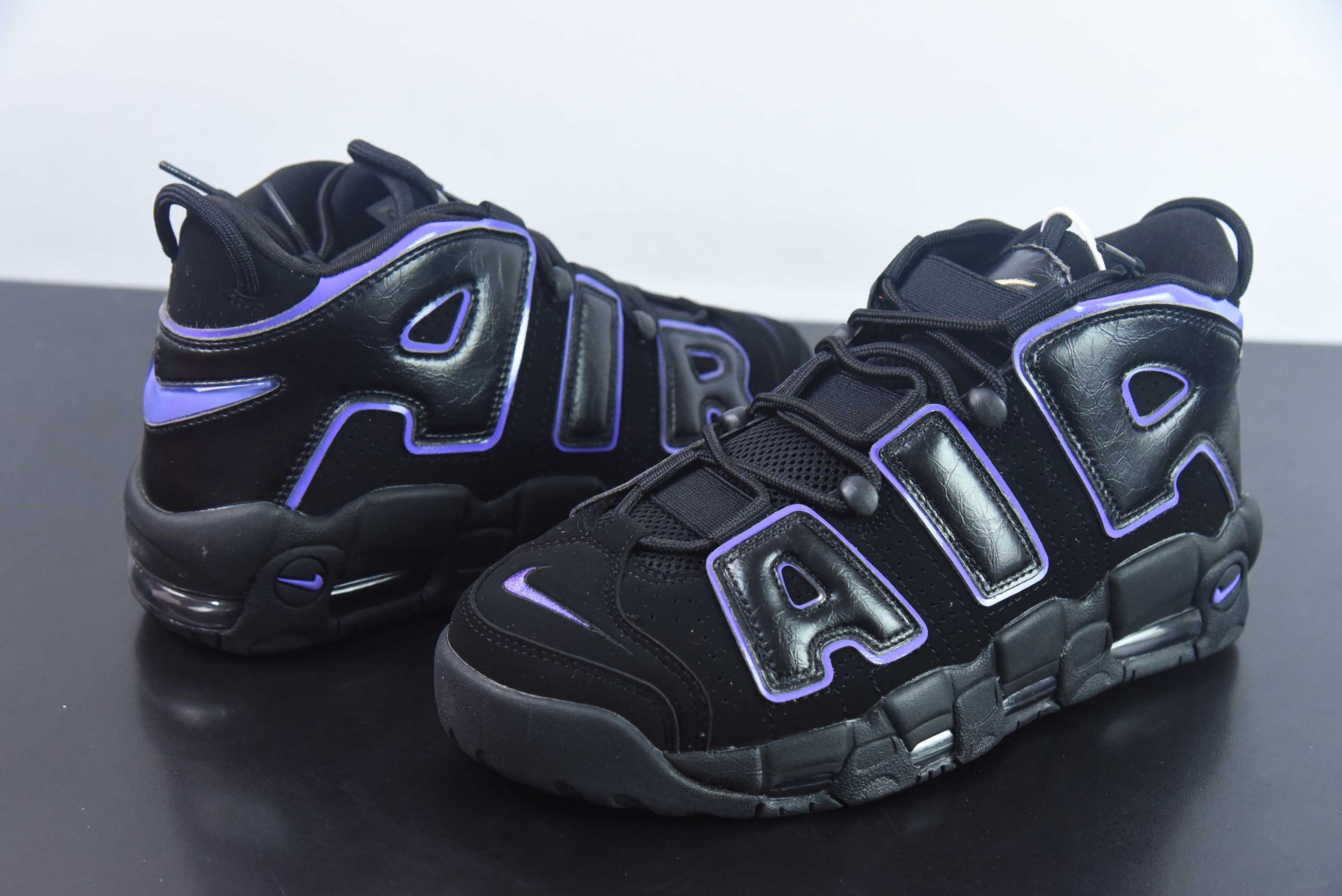 NIKE AIR MORE UPTEMPO 96 (BLACK/PURPLE)