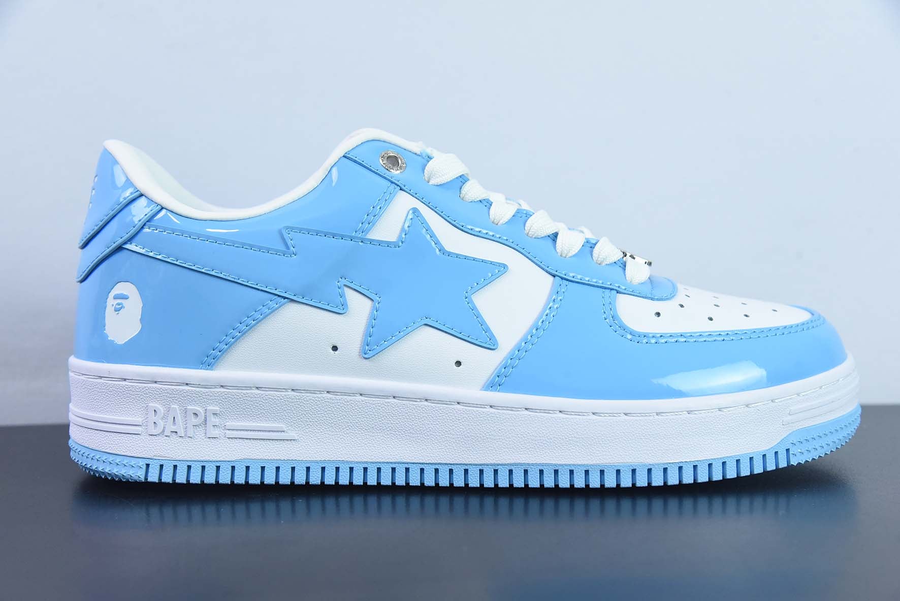 BAPE STA TO LOW "BABY BLUE"