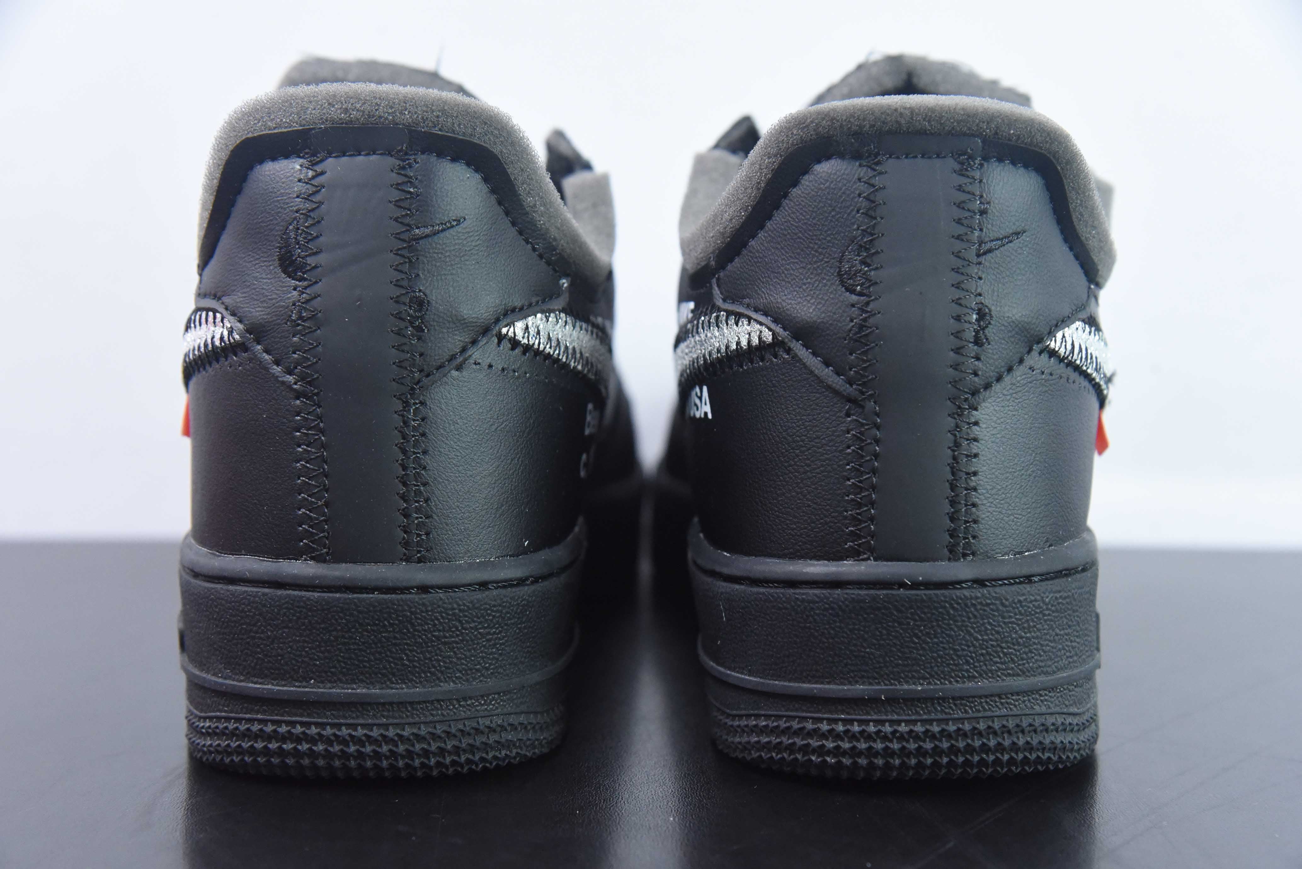 AIR FORCE 1 x OFF WHITE "BLACK/METALLIC SILVER"