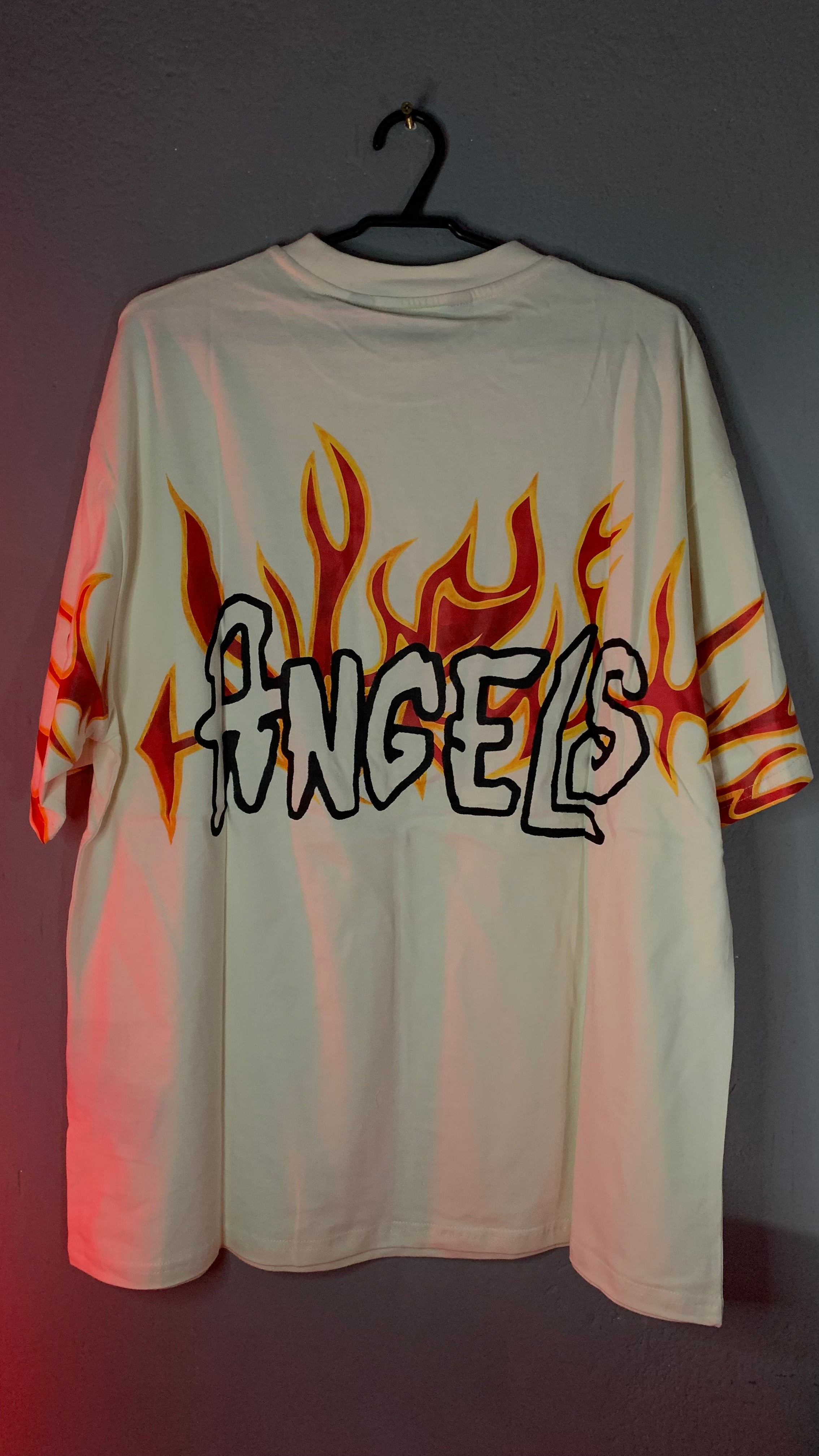 T-Shirt Palm Angels - Fire Graffiti 🇺🇸