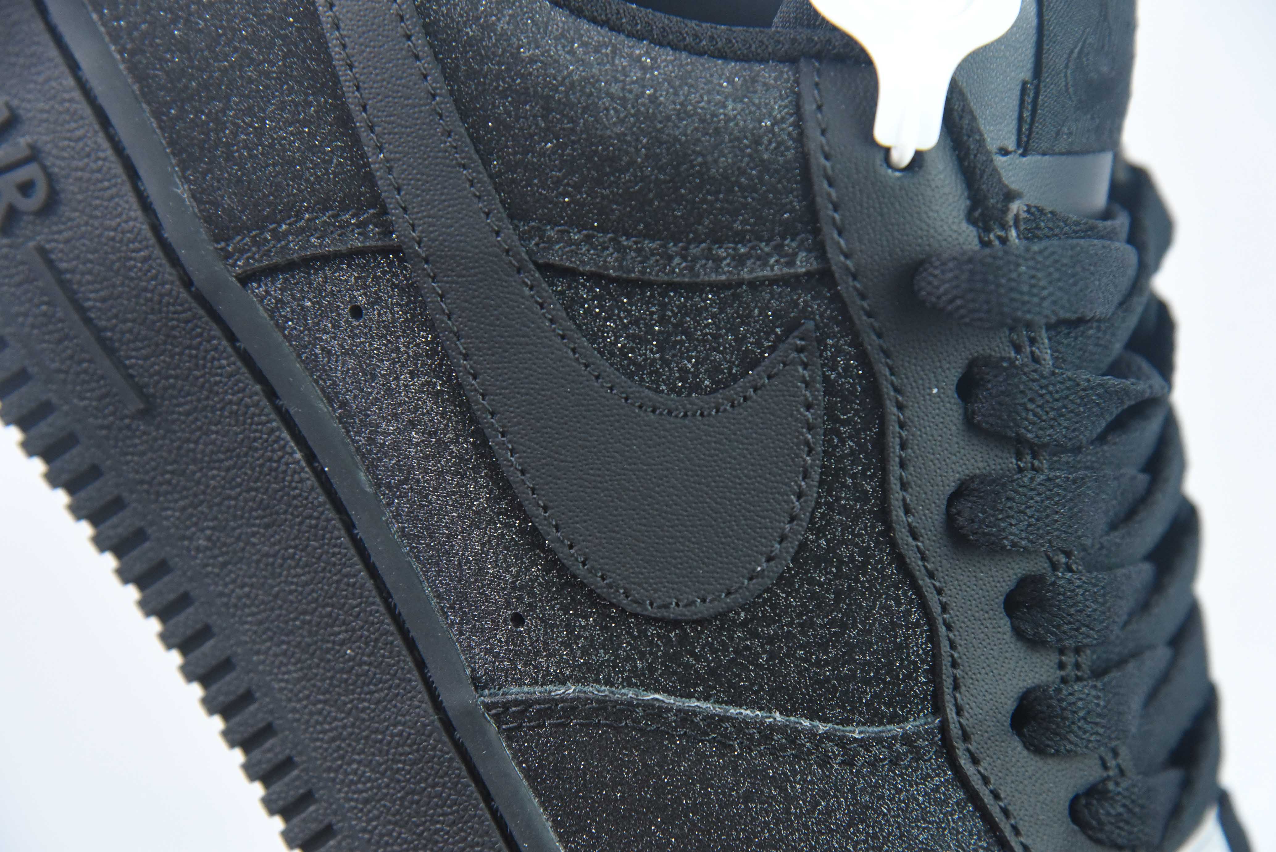 AIR FORCE 1 LOW '07  "BLACK SUEDE"