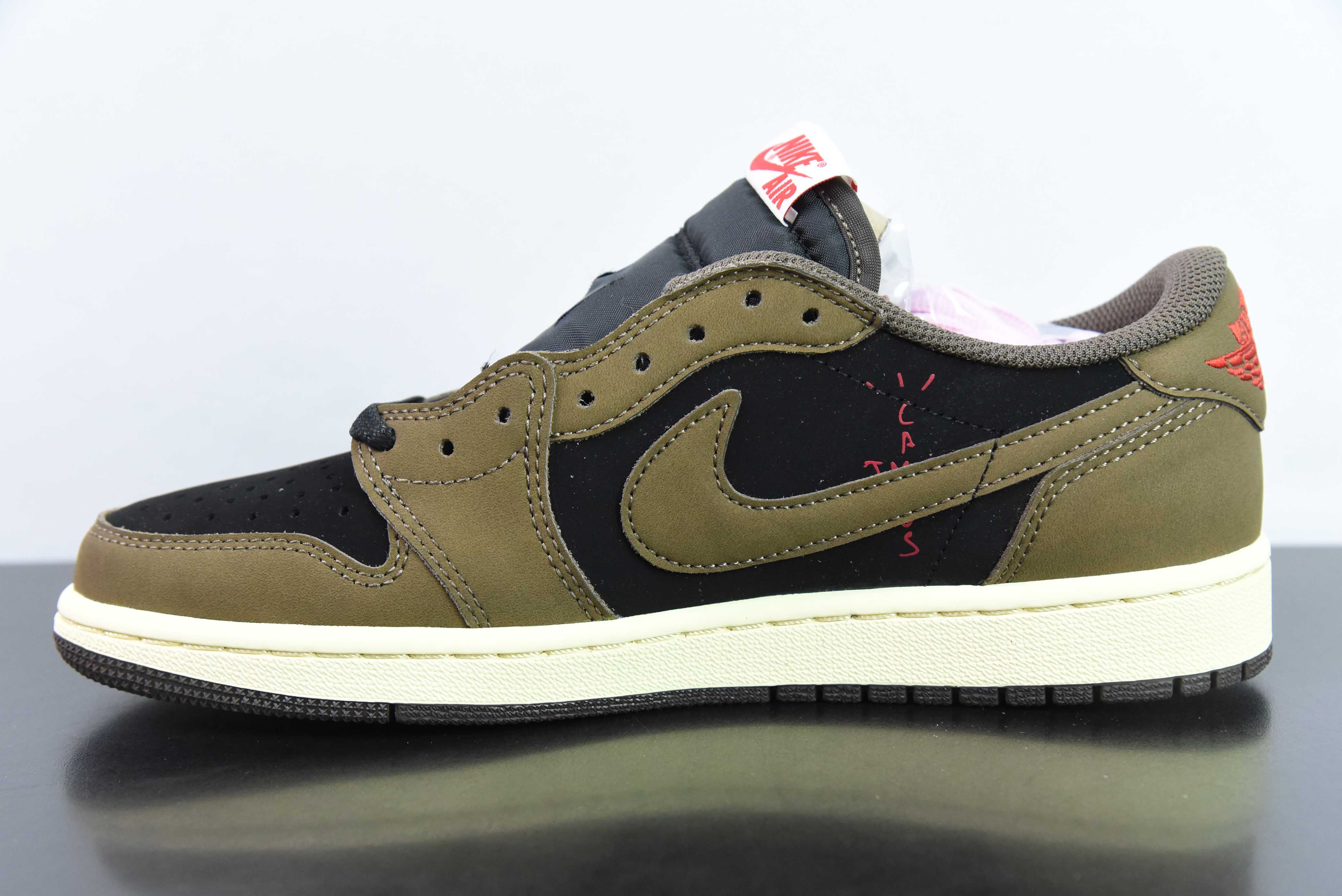 AIR JORDAN 1 LOW OG X TRAVIS SCOTT "DARK MOCHA" - CQ4277-001