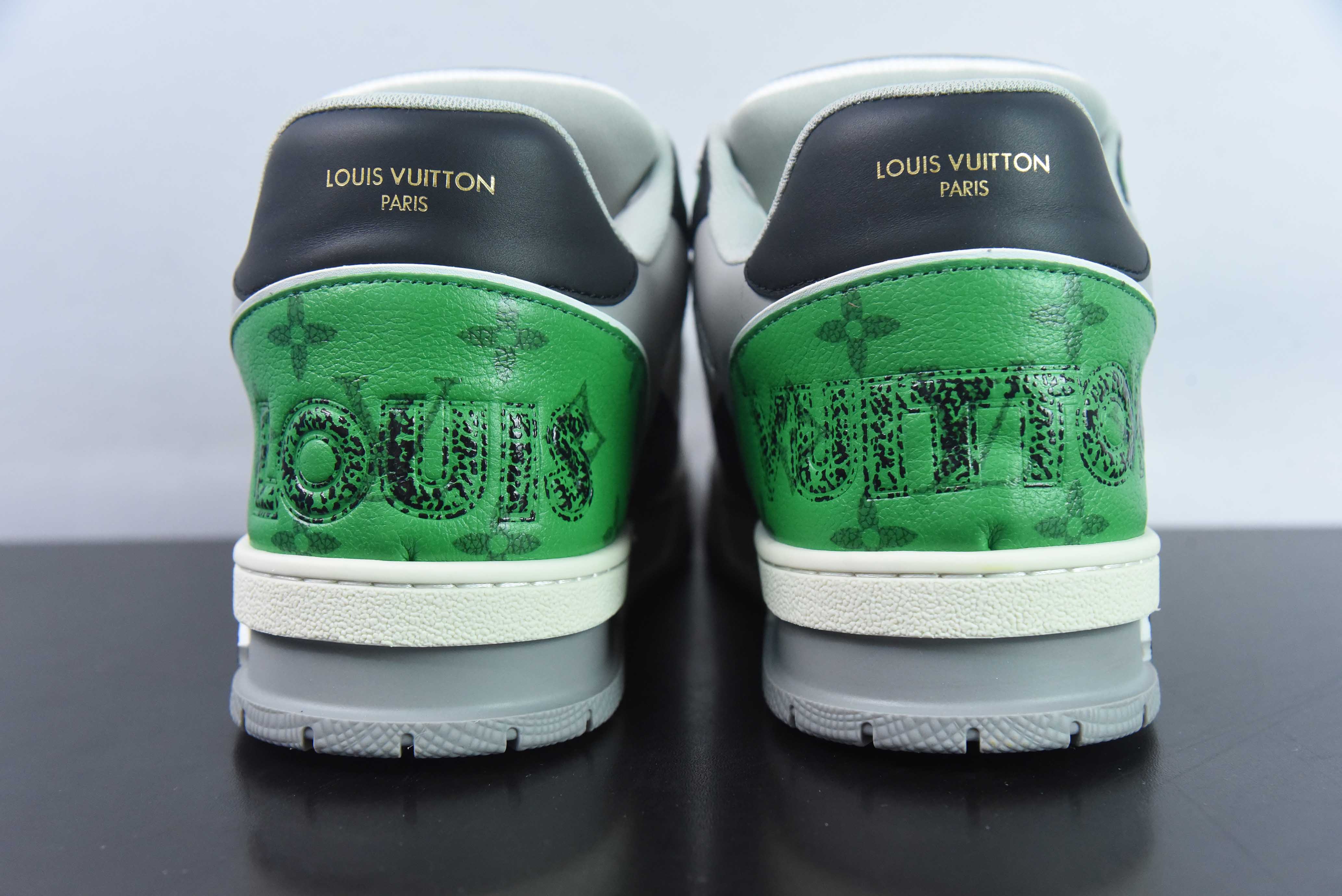 LV TRAINER "GREEN MONOGRAM"