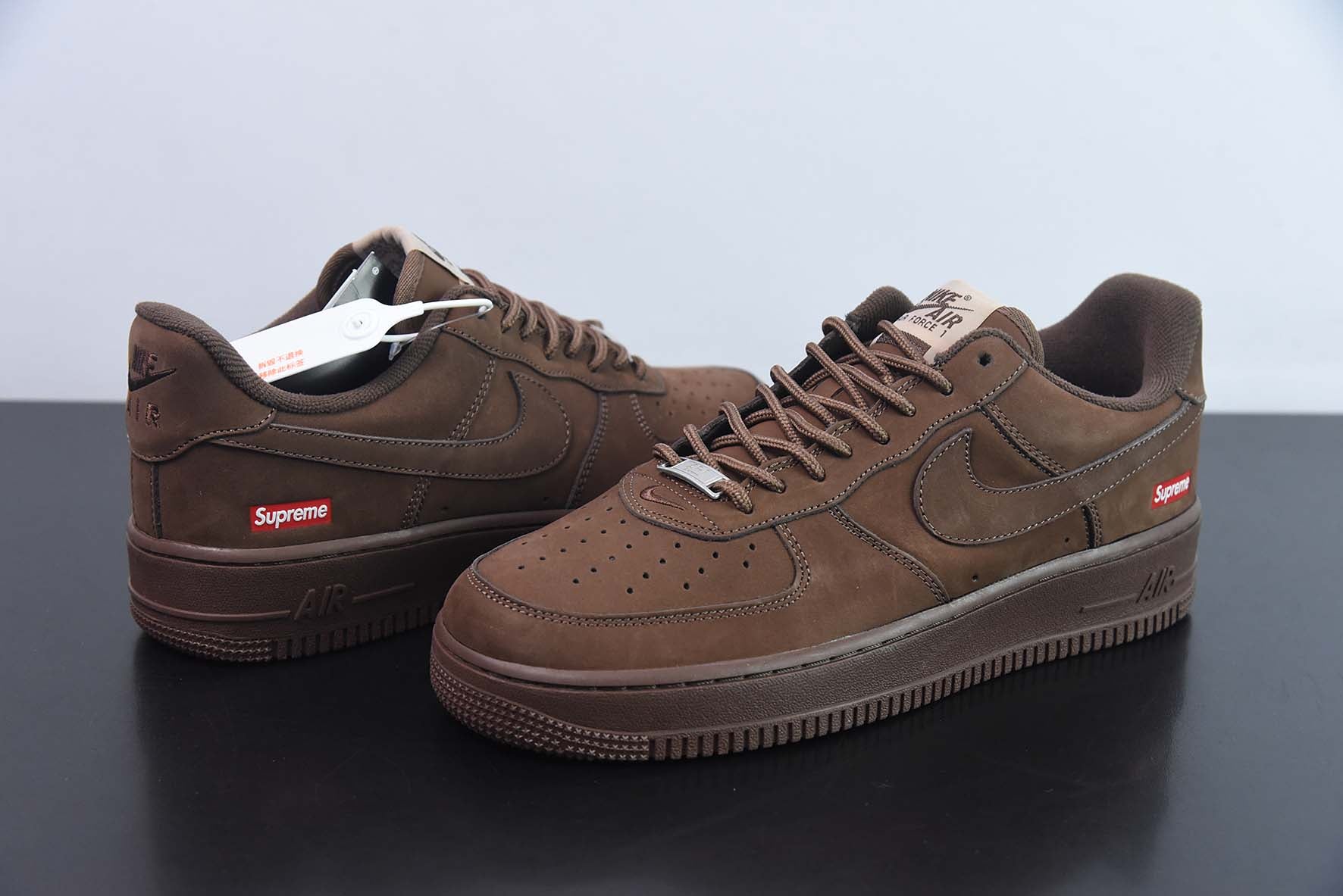 AIR FORCE 1 LOW x SUPREME "BROWN" - CU9225-200 🇺🇸