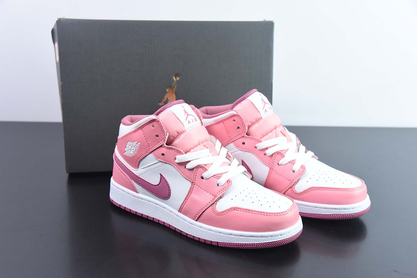 AIR JORDAN 1 MID "DUBLO PINK" - DQ8423-616