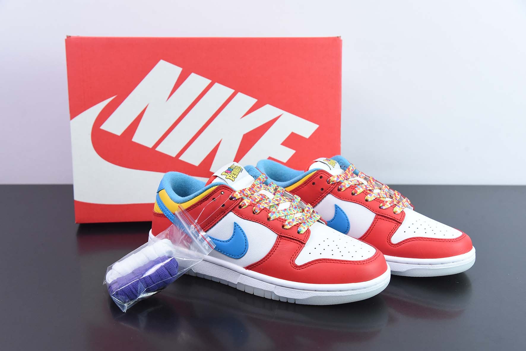 NIKE DUNK LOW "FRUITY PEBBLES" - DH8009-600