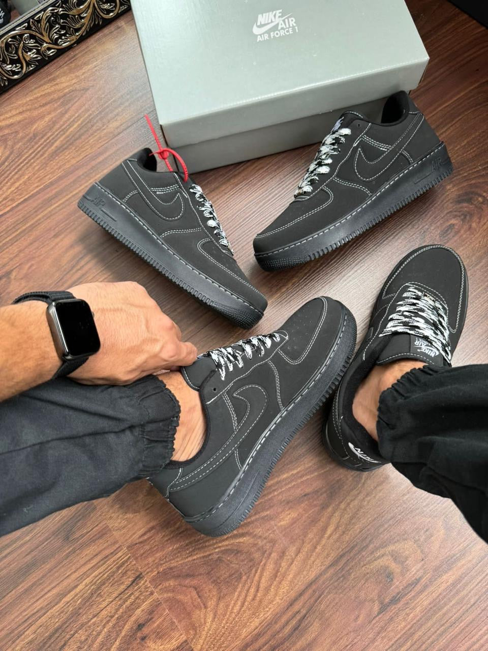 Air Force 1 "Black Phantom" Travis 🇧🇷