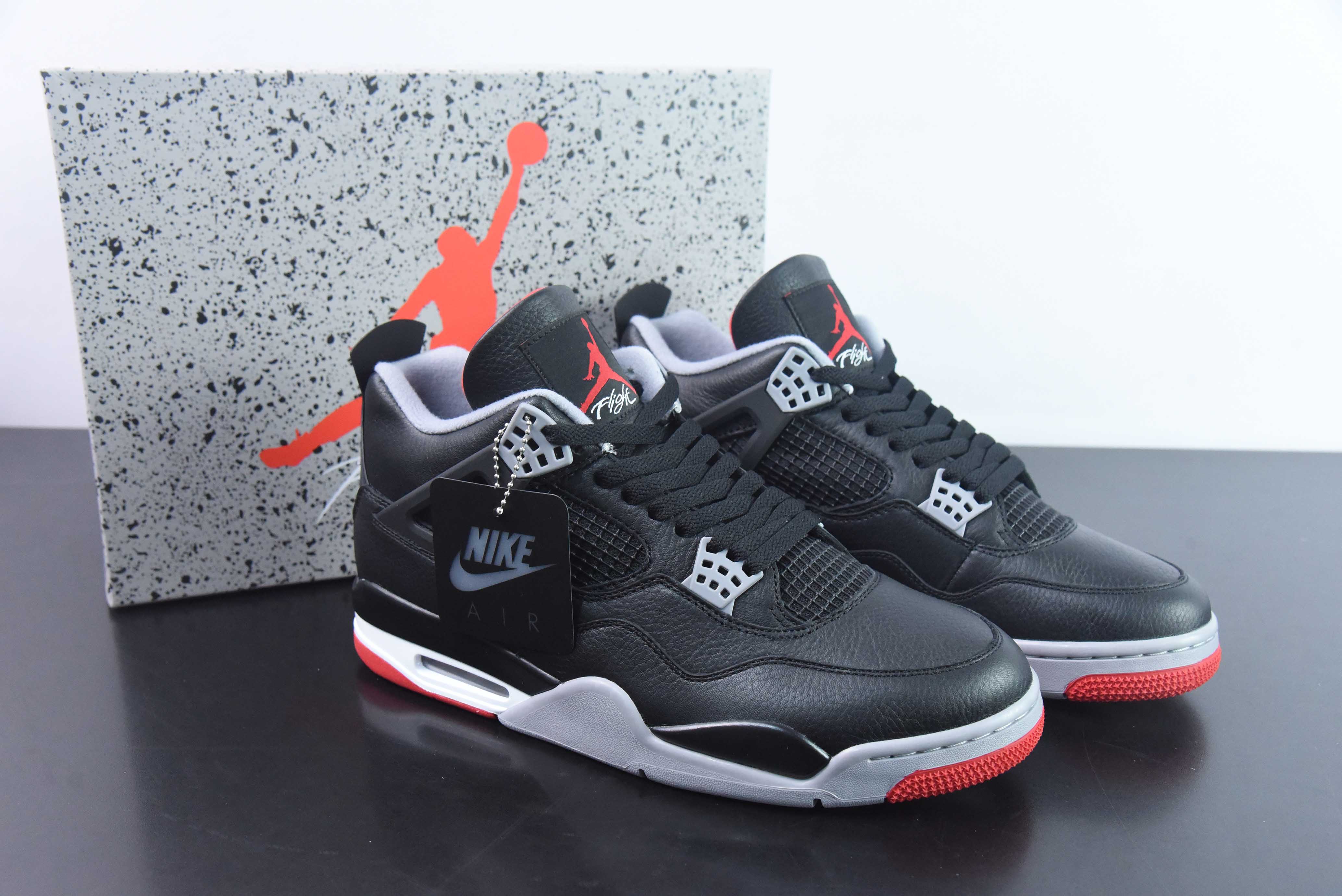 AIR JORDAN 4 RETRO “BRED REIMAGINED" FV5029-006