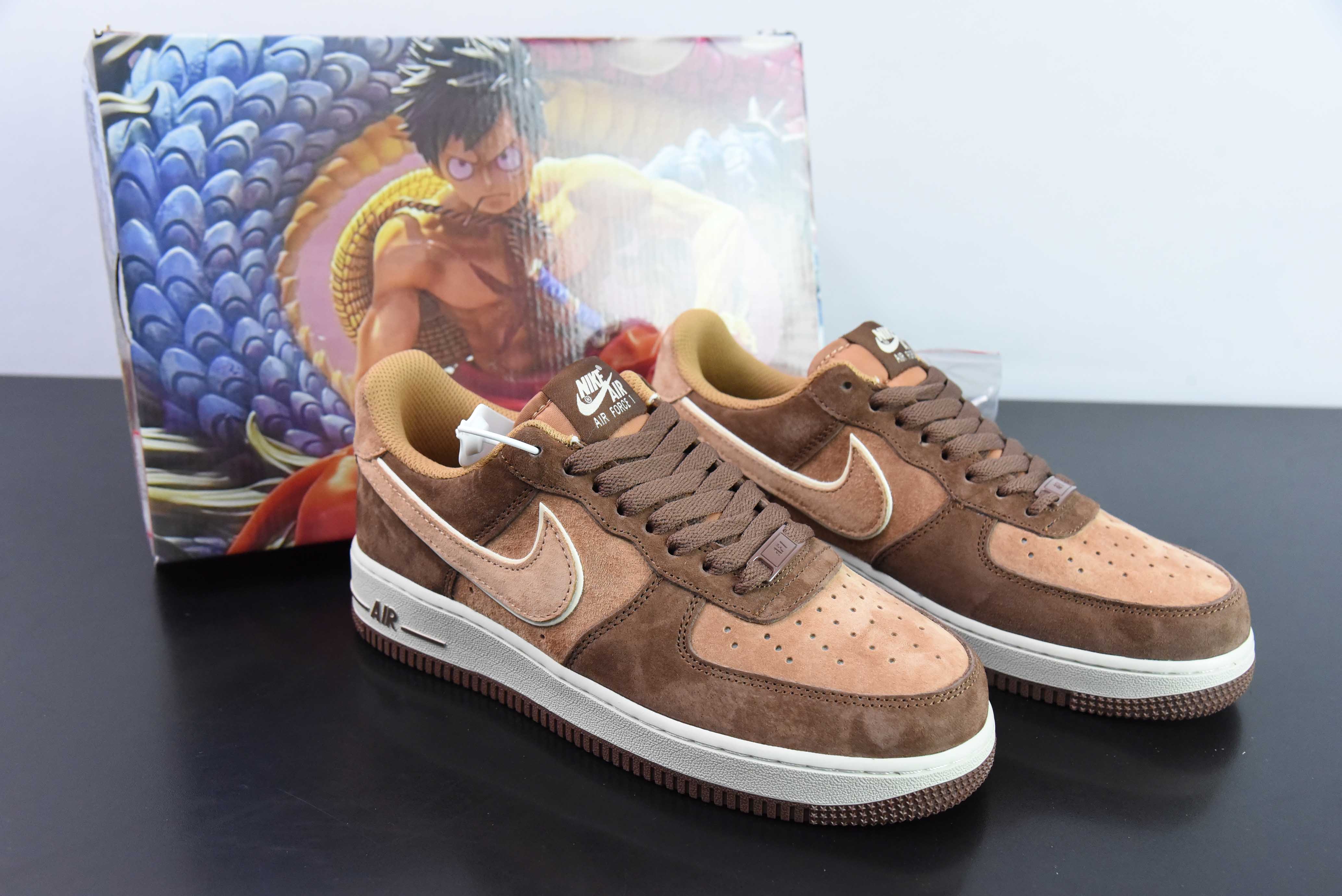 AIR FORCE 1 LOW '07  BROWN "LUFFY"