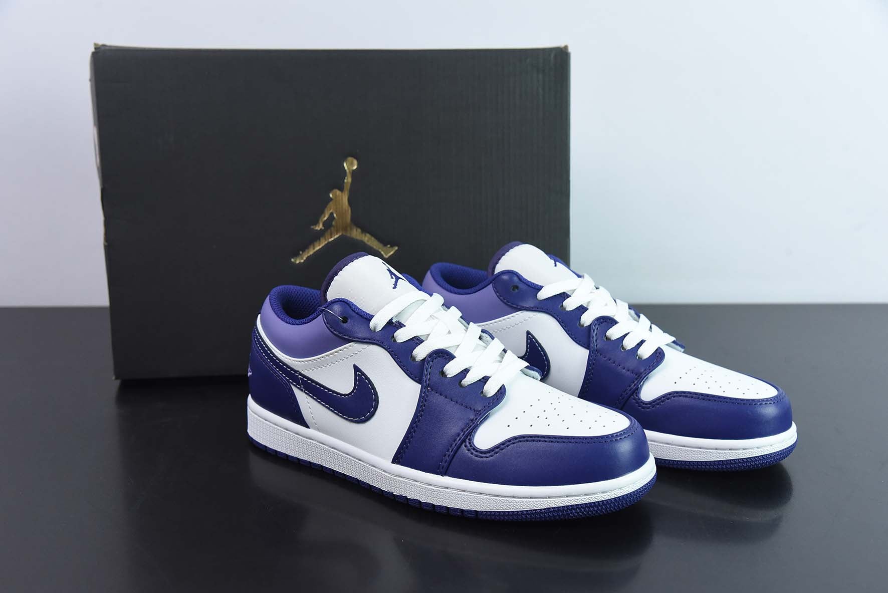 AIR JORDAN 1 LOW  "DUBLO PURPLE"