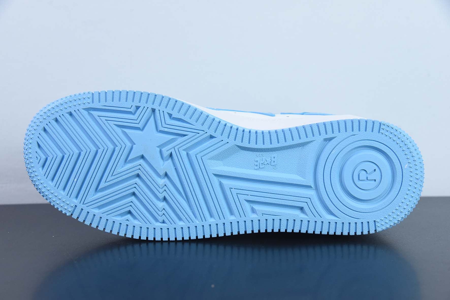 BAPE STA TO LOW "BABY BLUE"