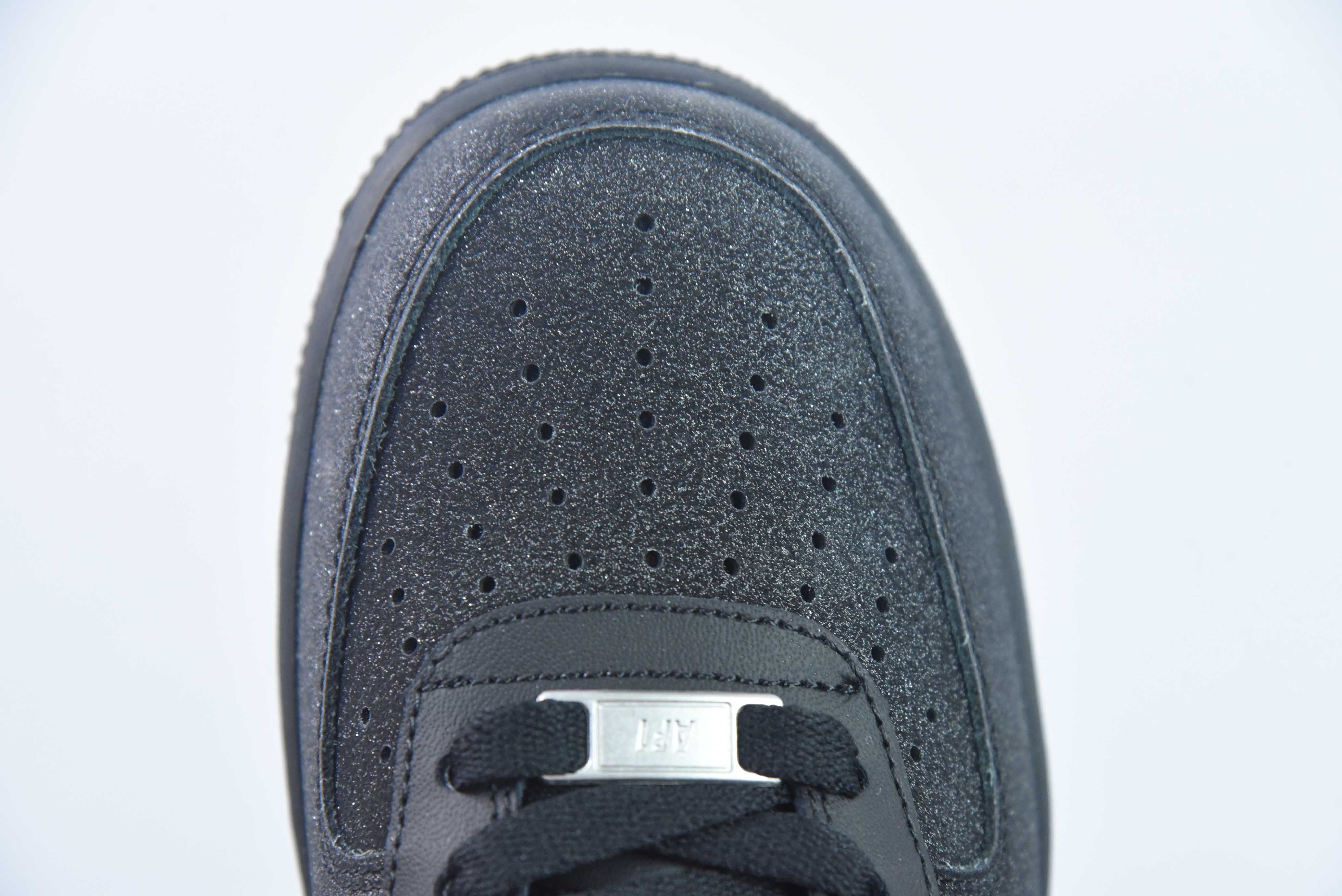 AIR FORCE 1 LOW '07  "BLACK SUEDE"