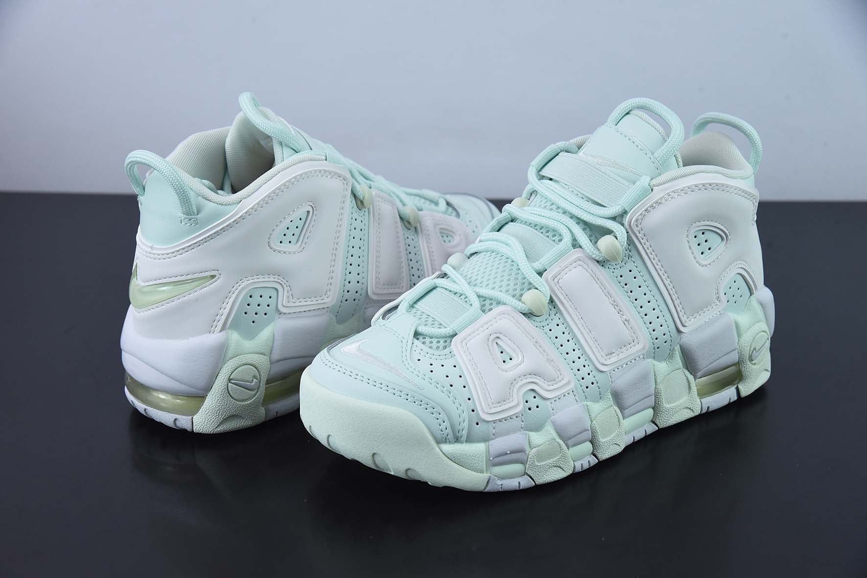 NIKE AIR MORE UPTEMPO 96 - GREEN/WHITE