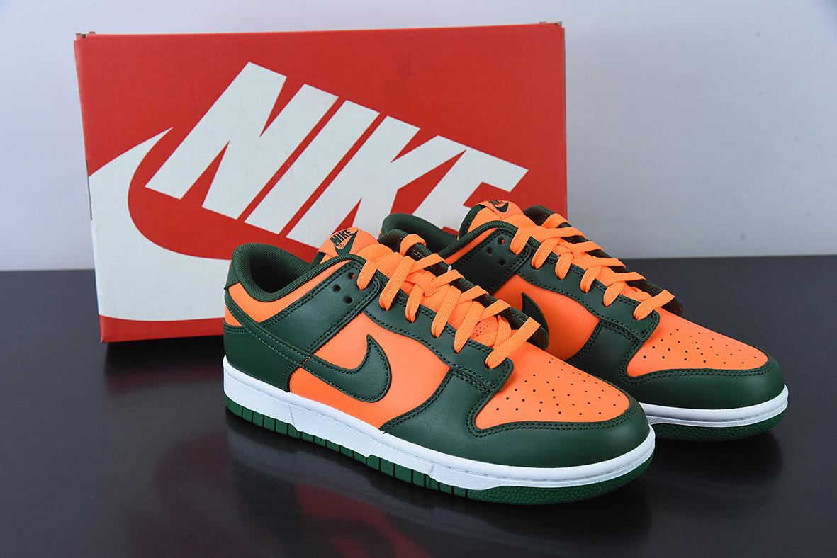 NIKE DUNK LOW "MIAMI HURRICANES" - DD1391-300