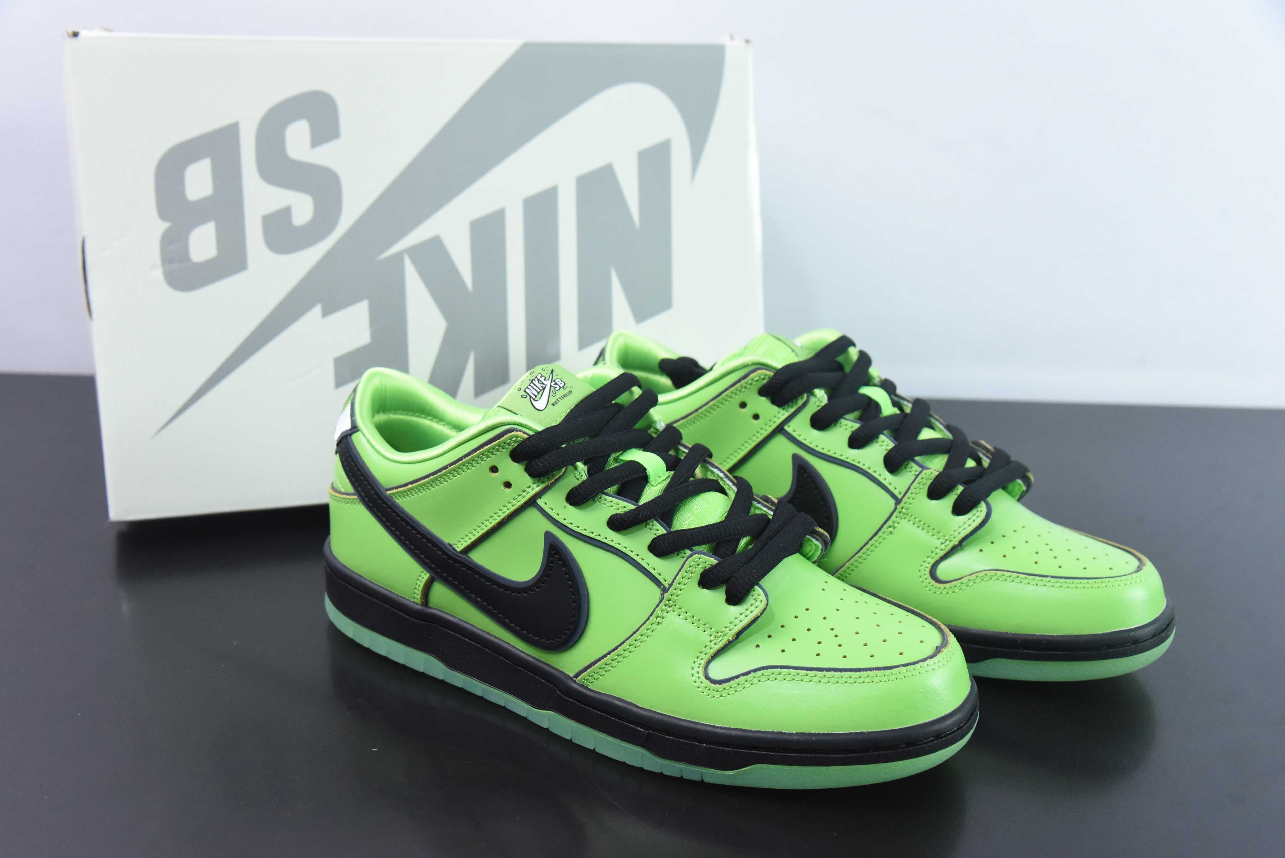 NIKE SB DUNK x POWERPUFF GIRLS "BUTTERCUP" FZ8319-300 🇺🇸