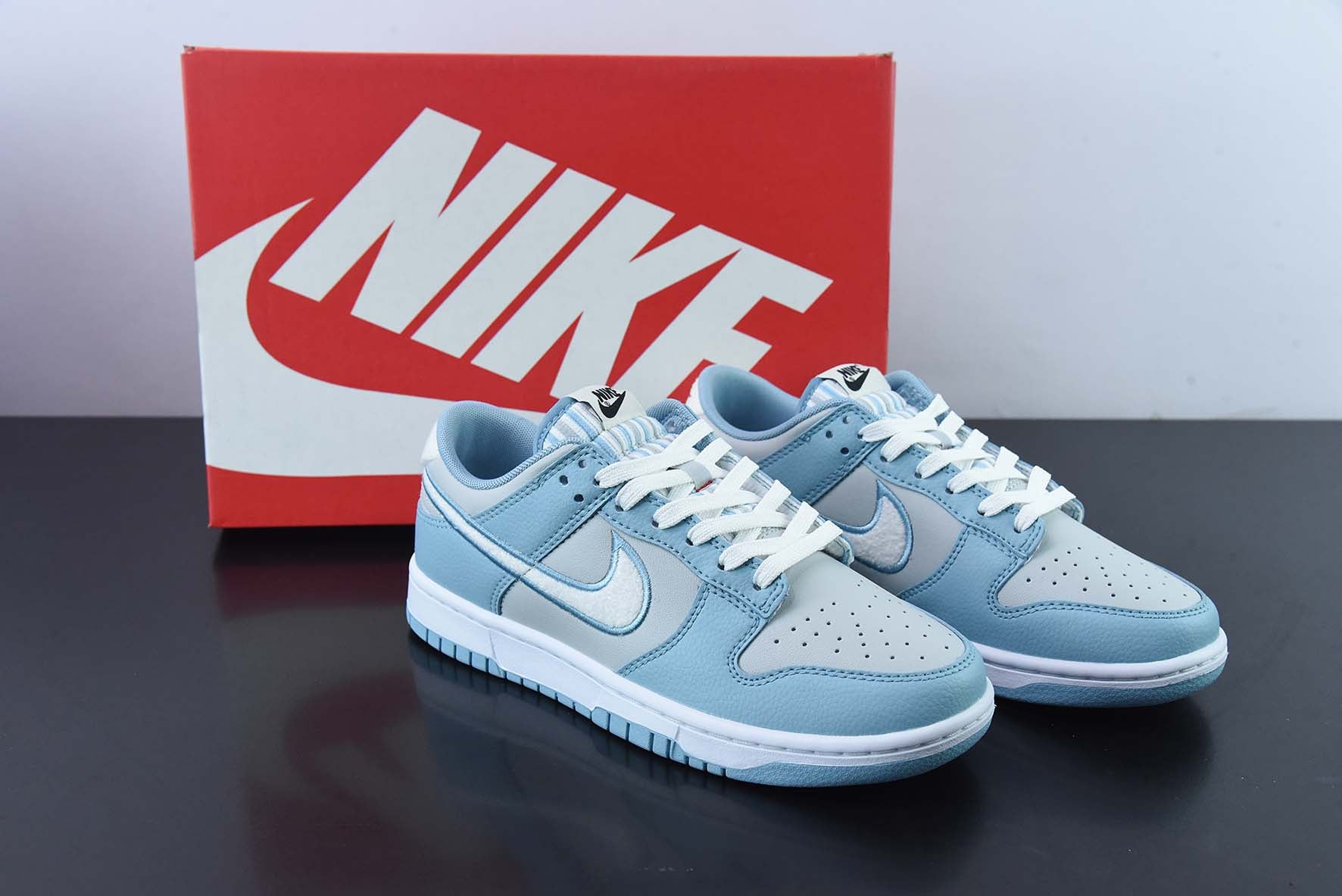 NIKE SB DUNK LOW RETRO "GREY FOG WORN BLUE"  - FB1871-011