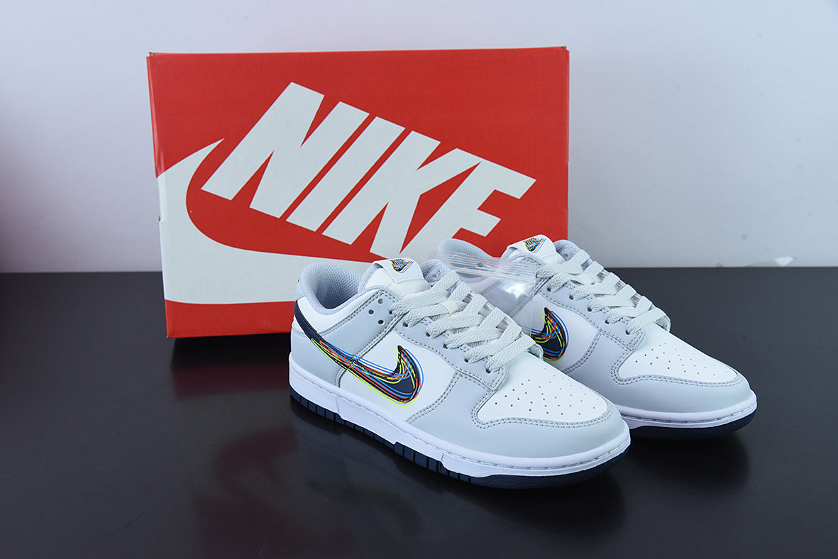 NIKE DUNK LOW "3D SWOOSH"  - DV6482-100