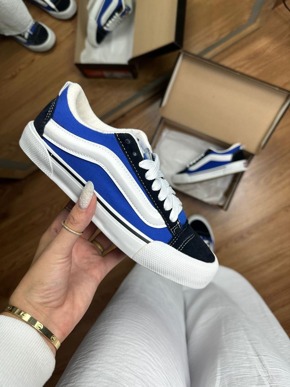 Vans Knu Skool "Blue Print" 🇧🇷