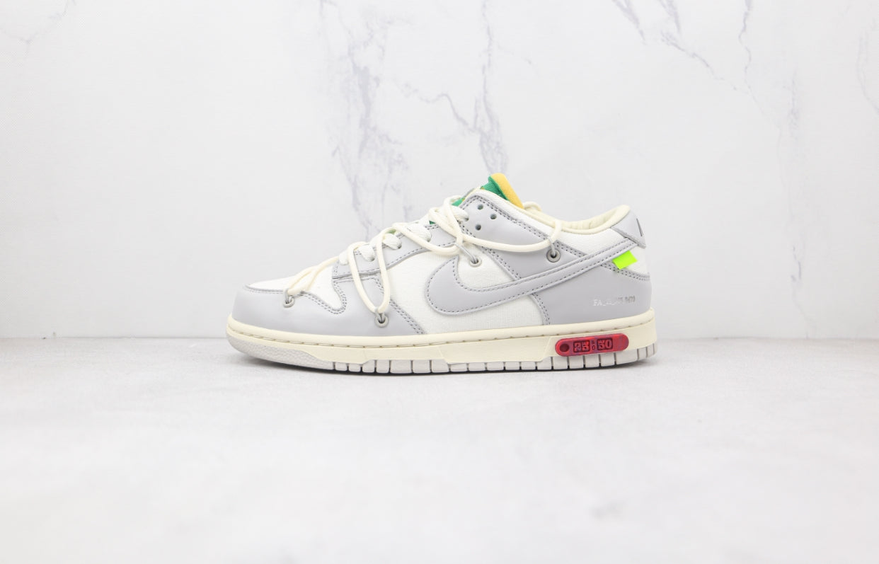 NIKE DUNK  LOW x Off White LOT 25:50