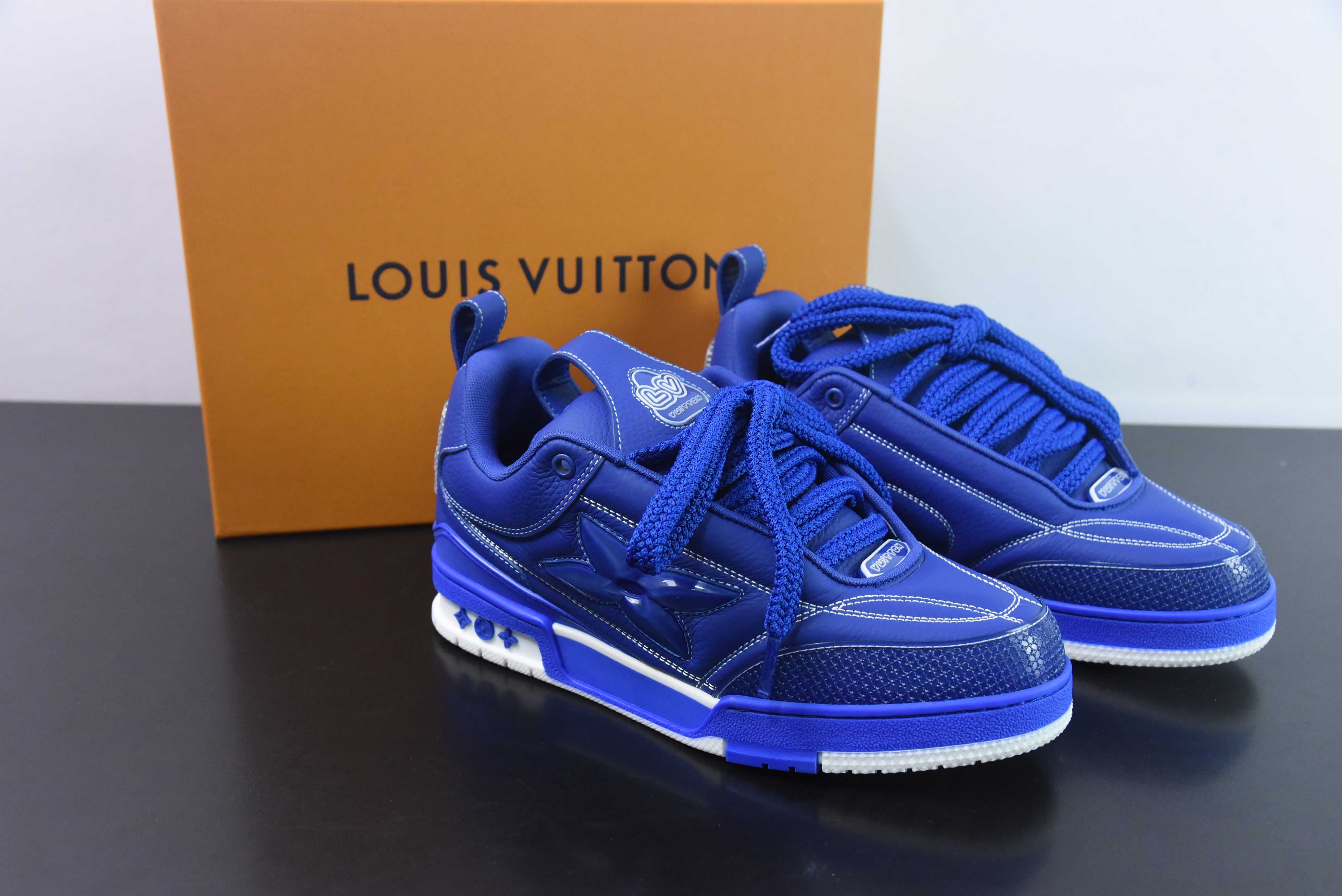 LV SKATE "FULL BLUE"