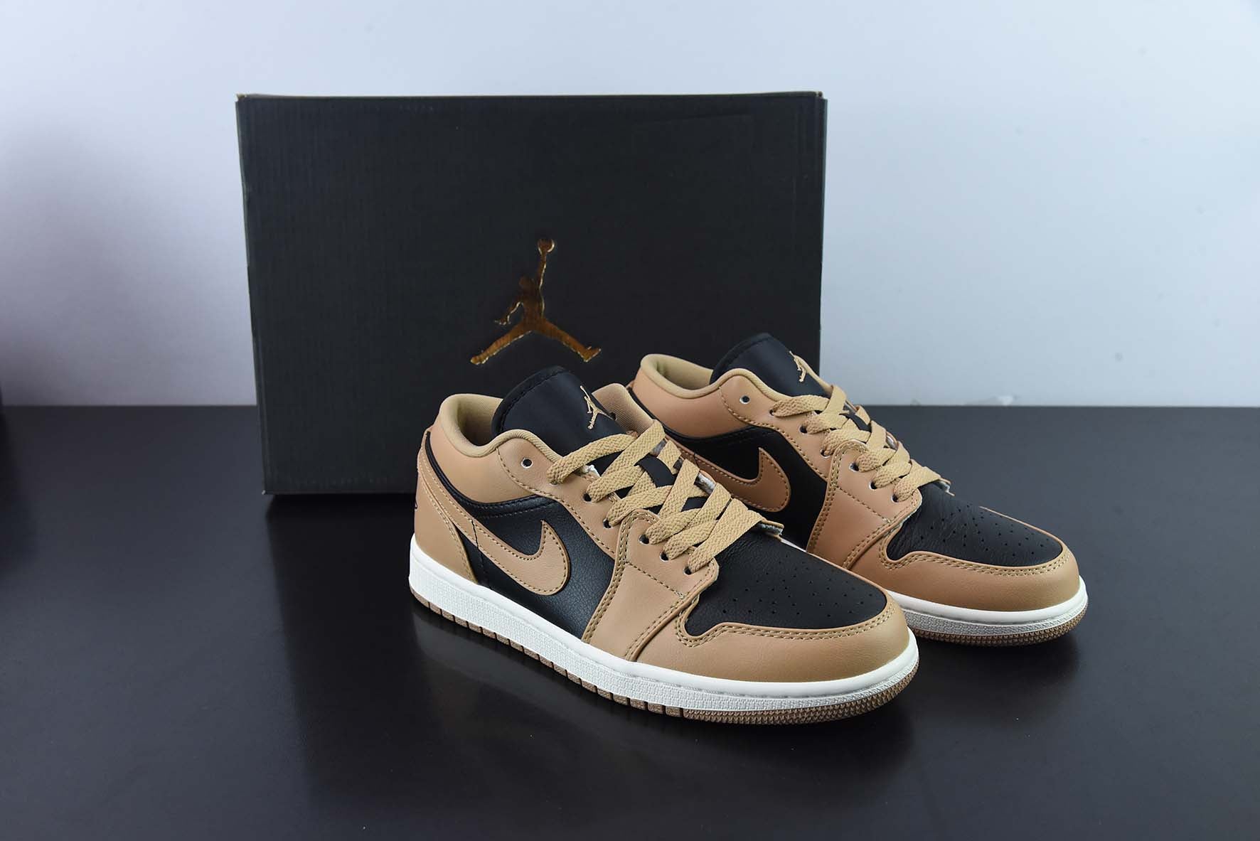 AIR JORDAN 1  LOW SE "DESERT BLACK" - DV0774-201